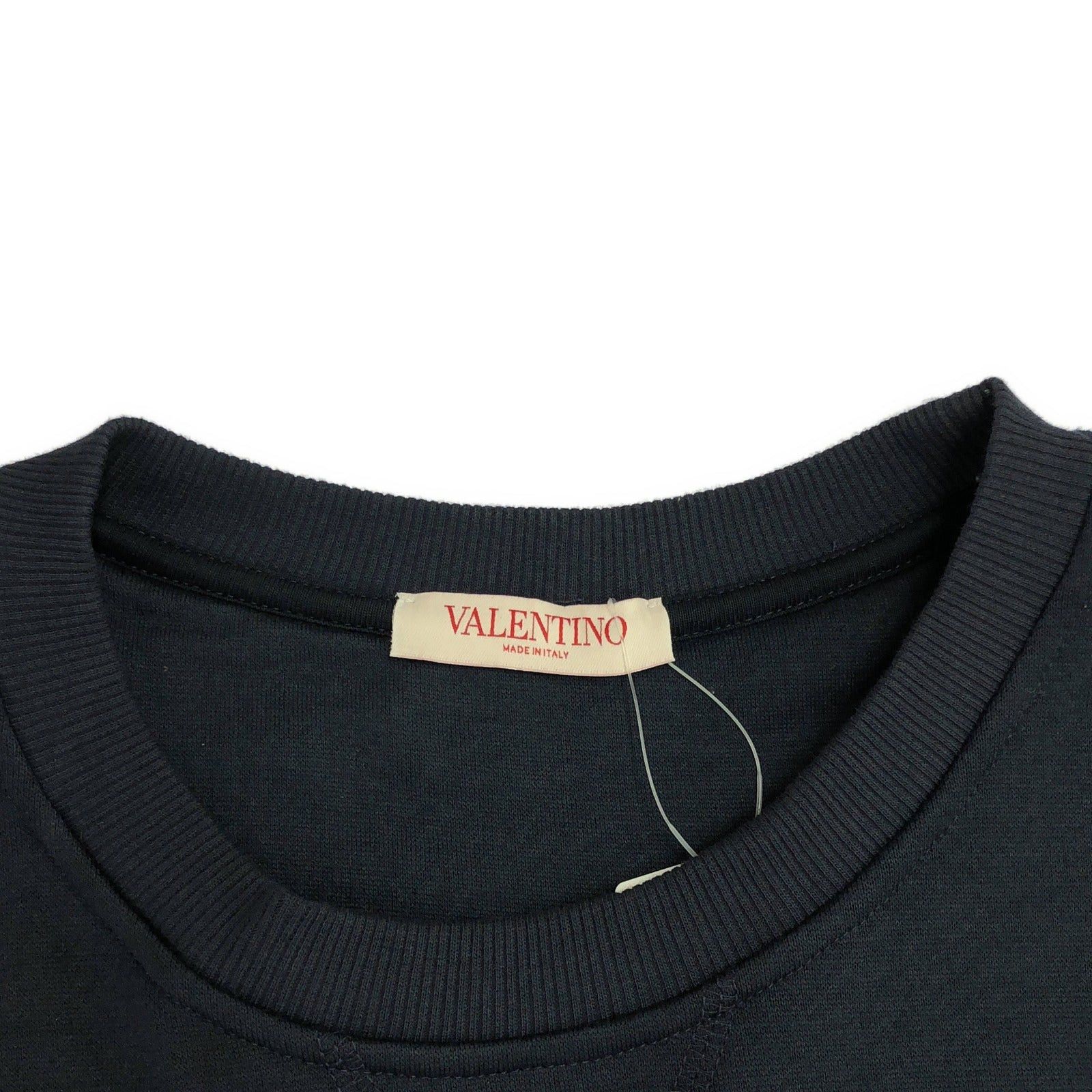 Valentino Valentino Sweatshirt Cotton Navy Size ONE SIZE - 10 Thumbnail