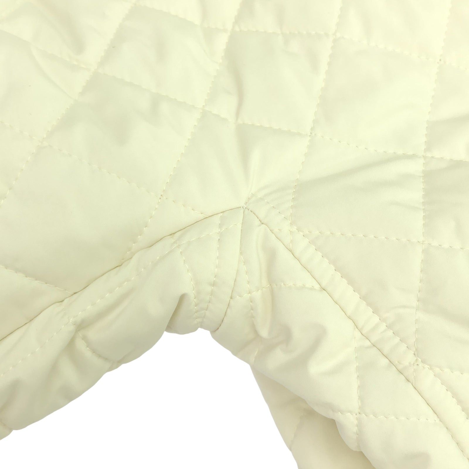 Hermes Hermes Clou De Selle Semis Quilted Jacket White R Size ONE SIZE - 9 Thumbnail