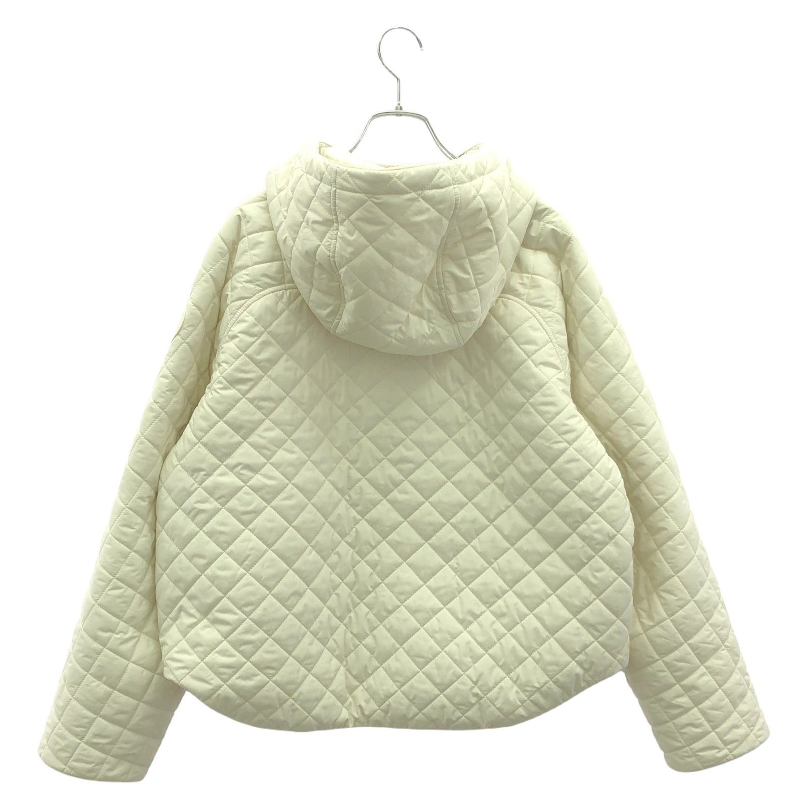 Hermes Hermes Clou De Selle Semis Quilted Jacket White R Size ONE SIZE - 2 Thumbnail