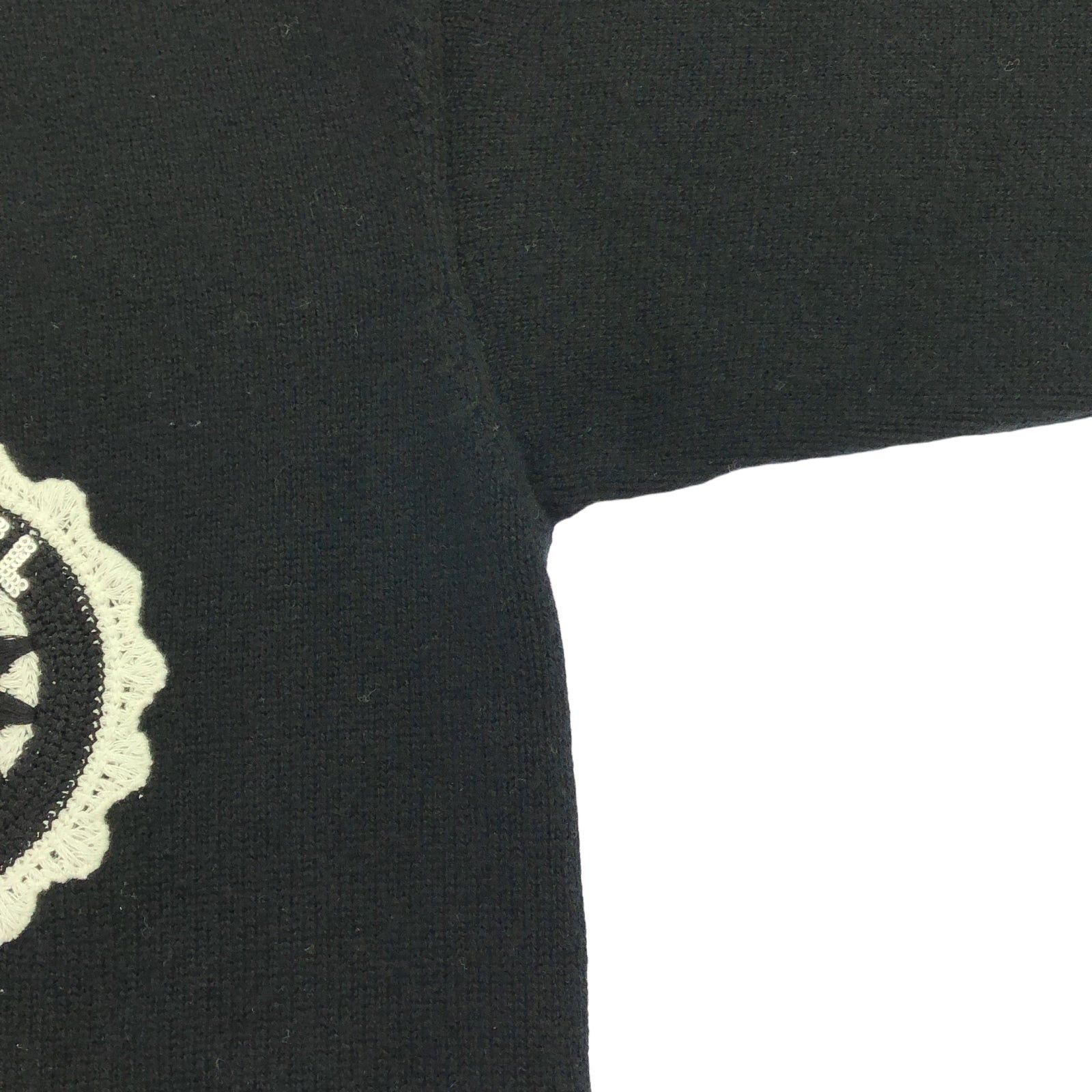 Chanel Chanel Cardigan Cashmere Black Size ONE SIZE - 9 Thumbnail