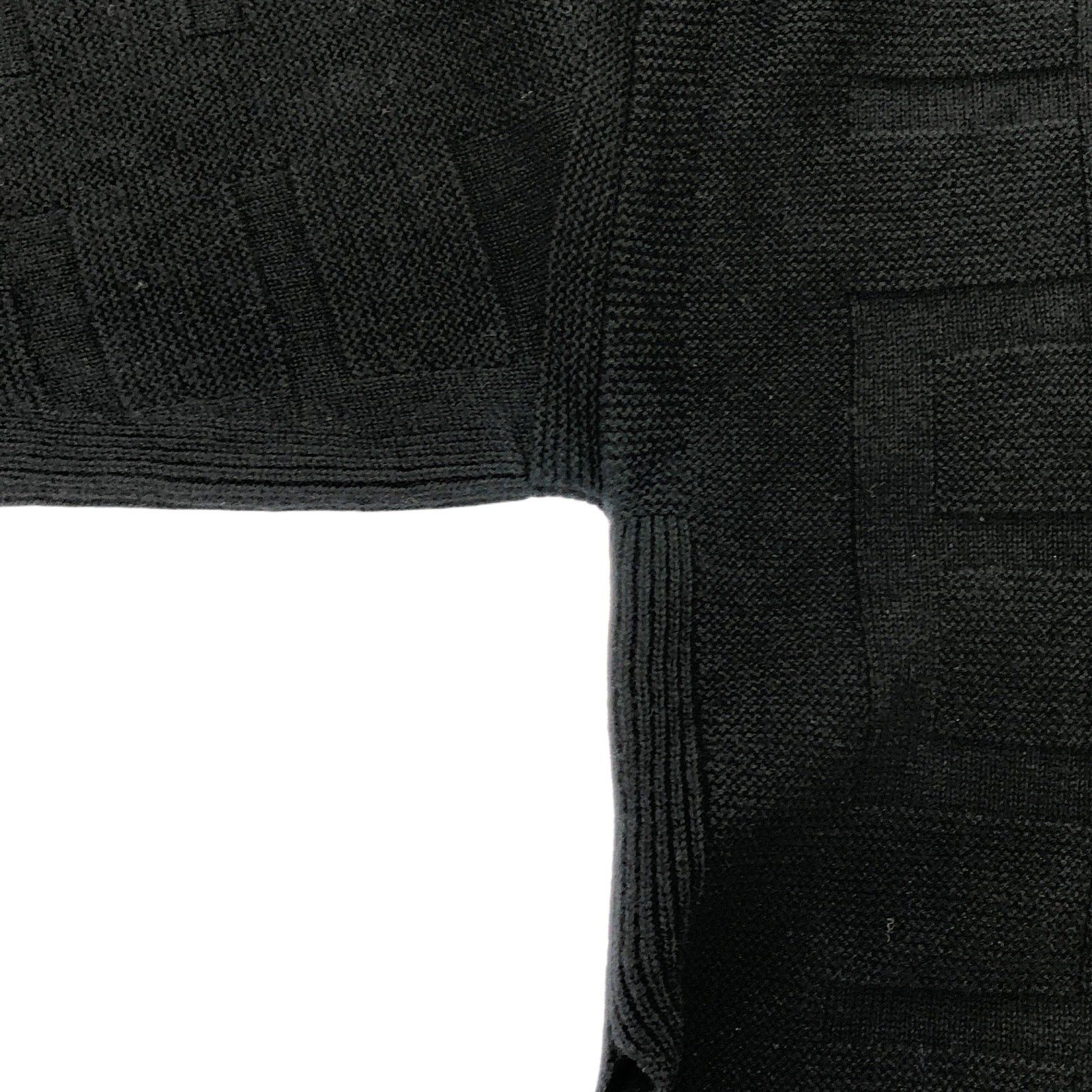 Hermes Hermes Knit Wool Black Size ONE SIZE - 9 Thumbnail