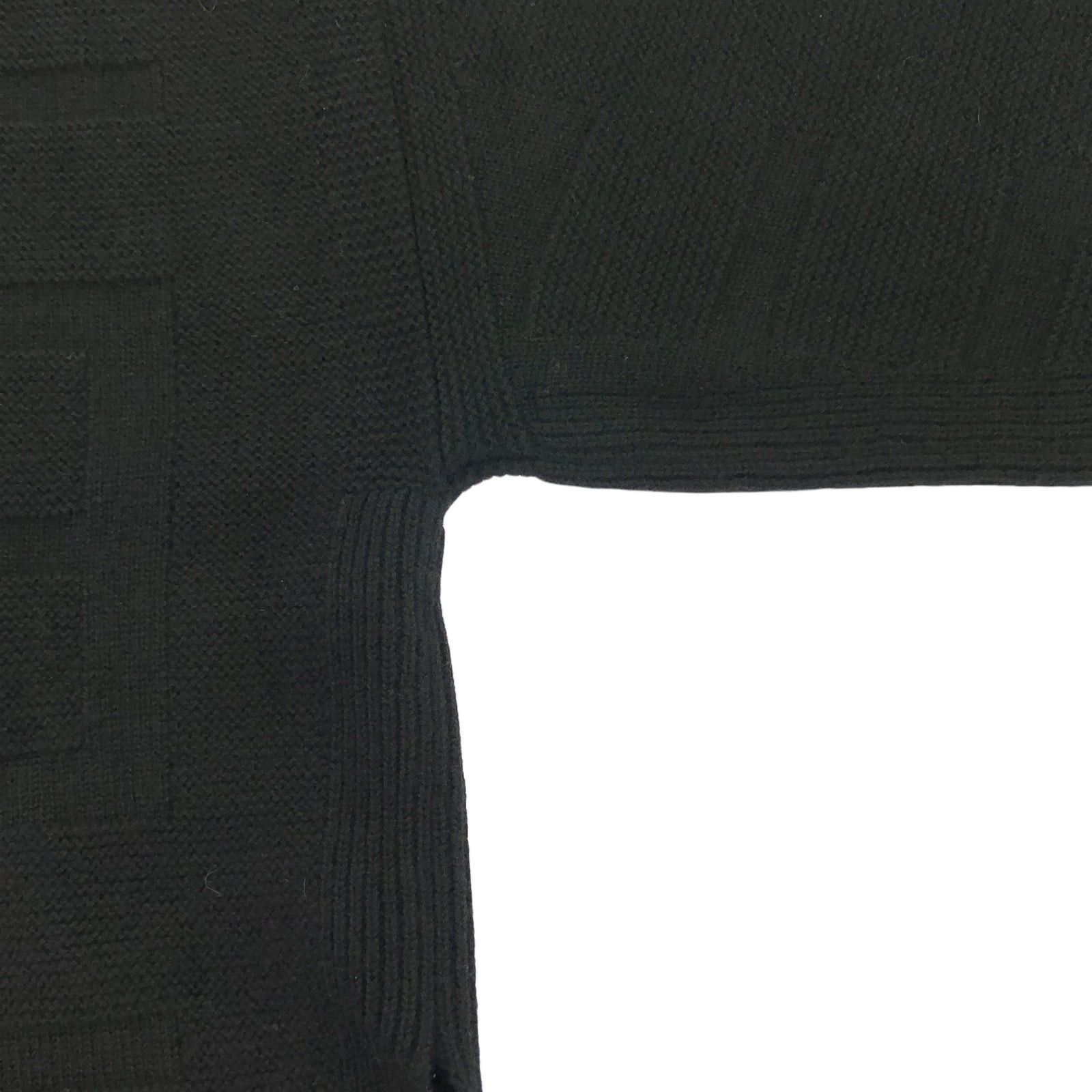 Hermes Hermes Knit Wool Black Size ONE SIZE - 8 Thumbnail