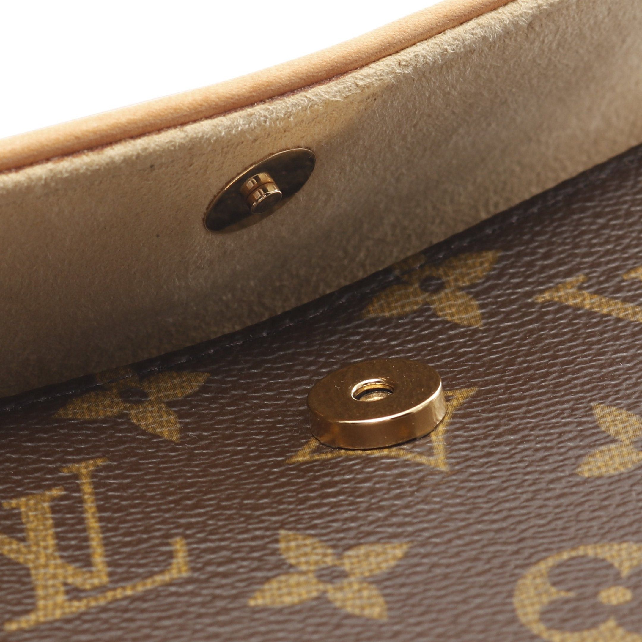 Louis Vuitton Louis Vuitton Pochette Florentine Monogram Body Bag Waist Leather Brown With Xs Size Belt Size ONE SIZE - 9 Thumbnail