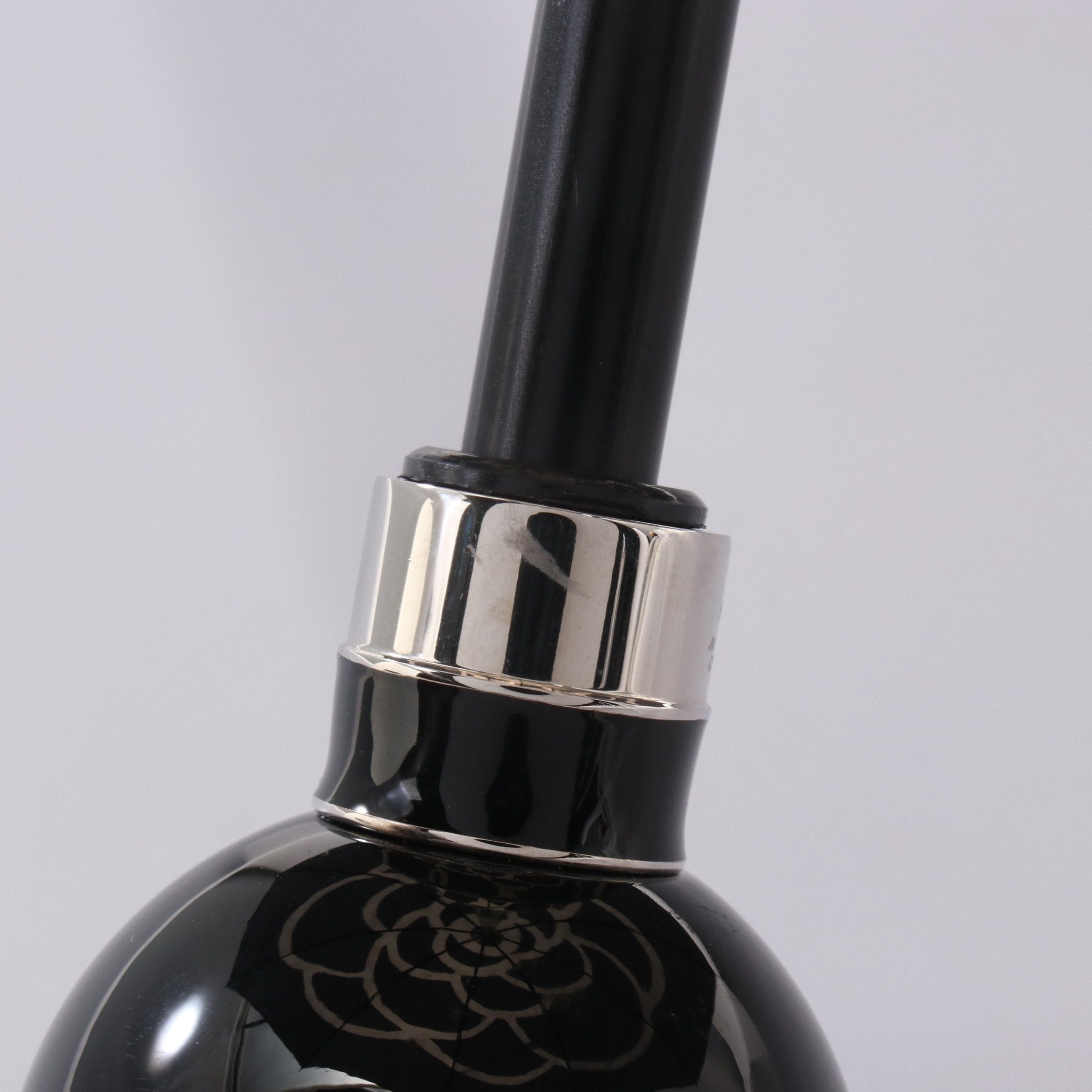 Chanel Chanel Camellia Folding Umbrella Black Beige Size ONE SIZE - 7 Thumbnail