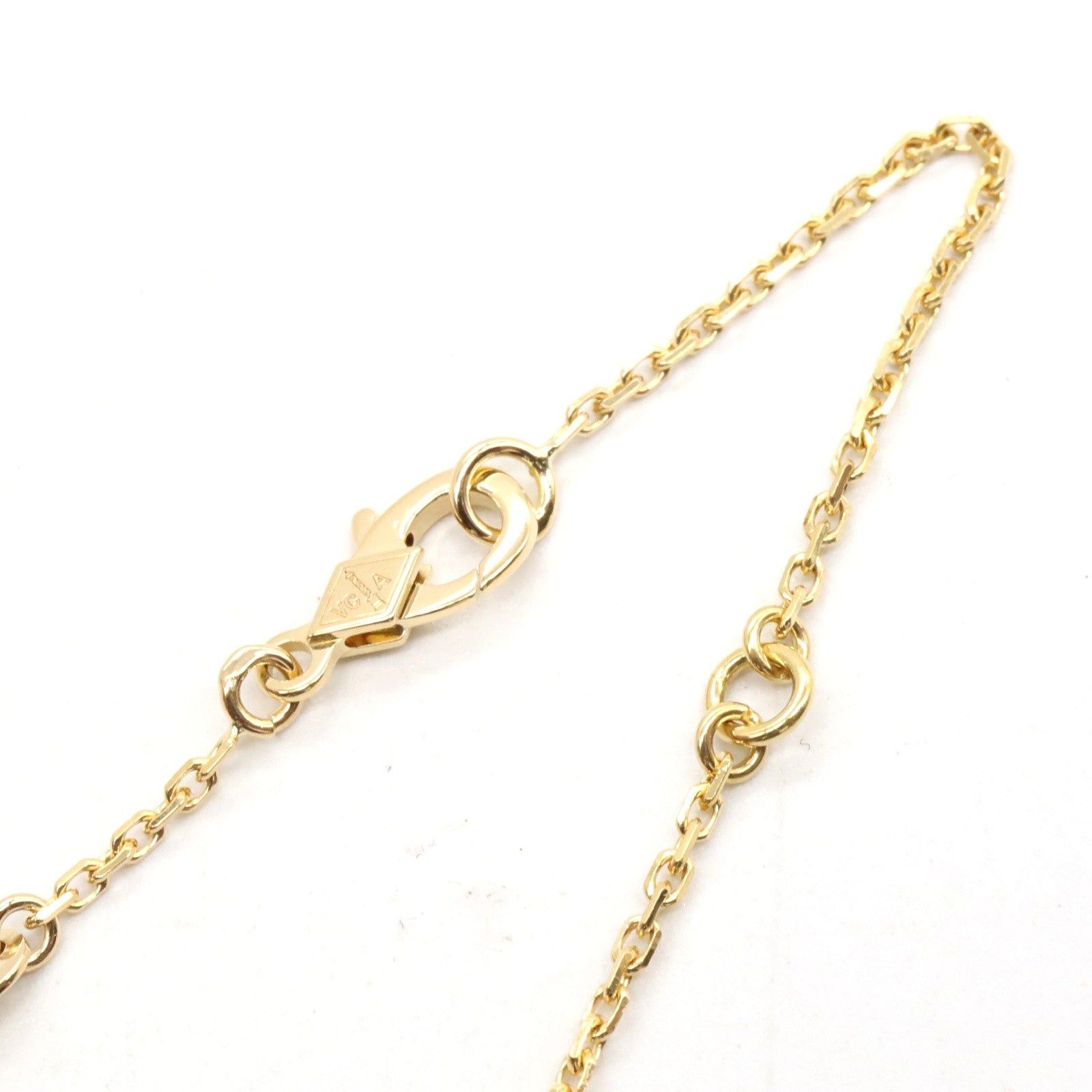 Van Cleef & Arpels Van Cleef Arpels Alhambra Necklace Mother Of Opal K18 (Yellow Gold) Pearl White Size ONE SIZE - 5 Thumbnail
