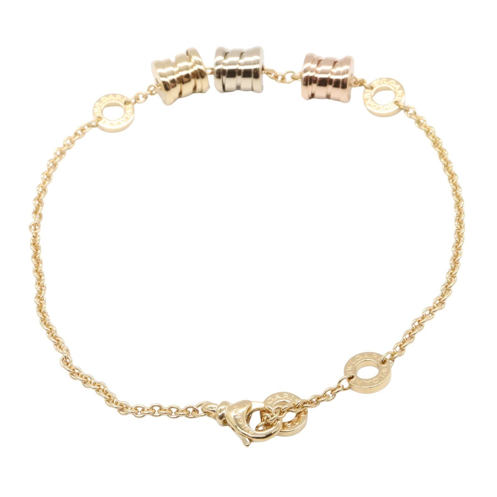 Bvlgari Bvlgari B Zero One Element Bracelet K18 (Yellow Gold) K18Wg (White (Pink Gold Size ONE SIZE - 2 Thumbnail