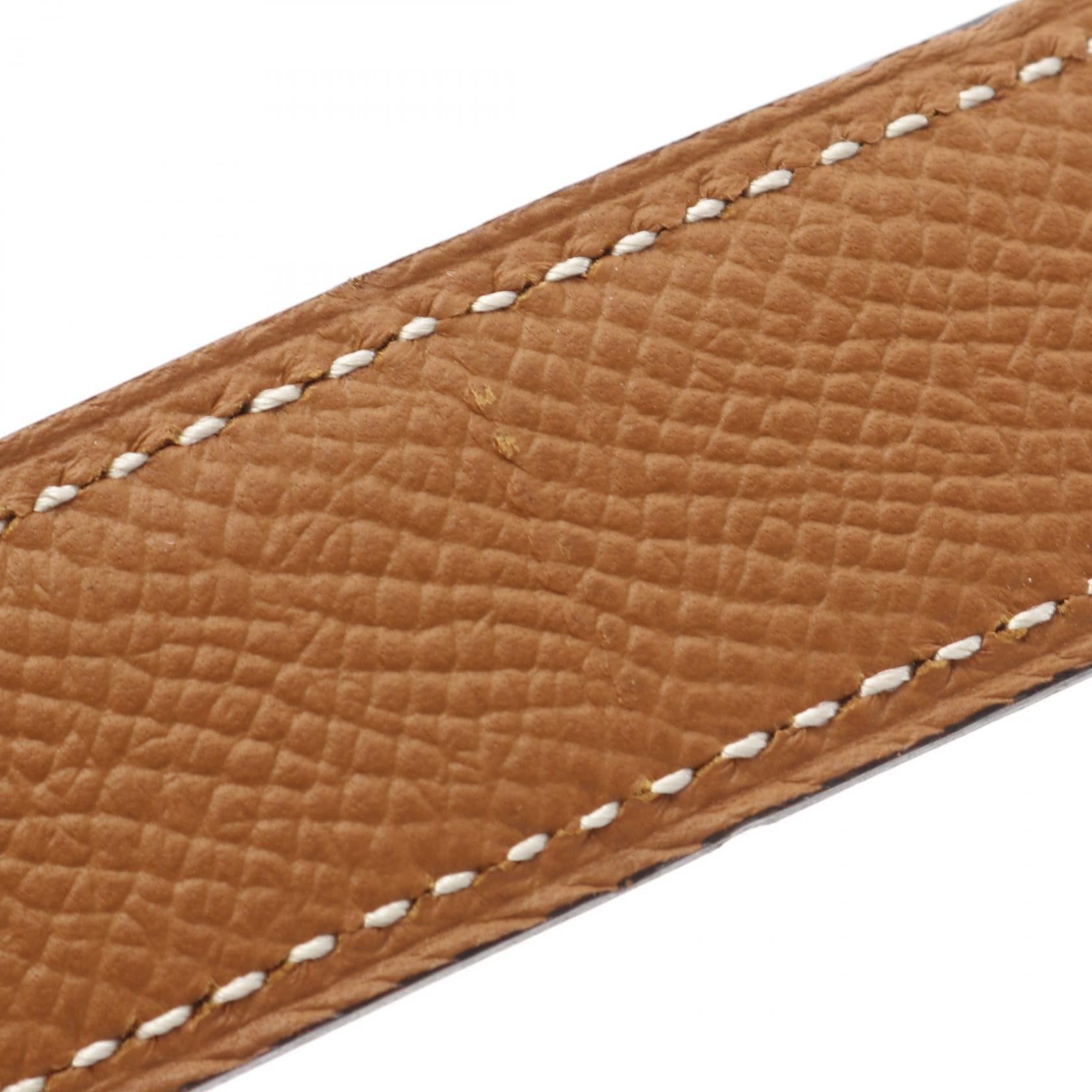 Hermes Hermes Belt Veau Swift Epsom Black Brown Reversible A Stamp Size ONE SIZE - 5 Thumbnail