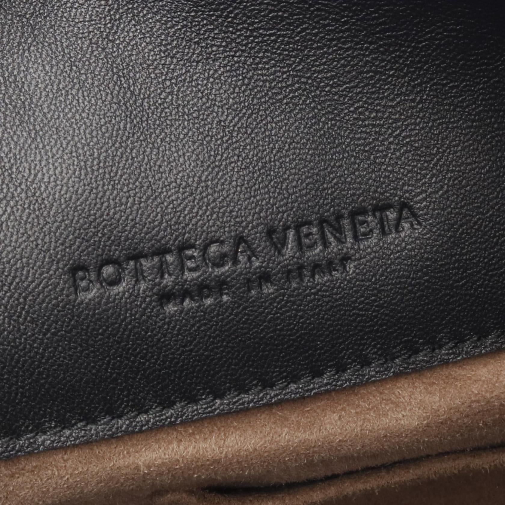 Bottega Veneta Bottega Veneta Intrecciato Loop Bag Handbag Leather Black Size ONE SIZE - 4 Thumbnail