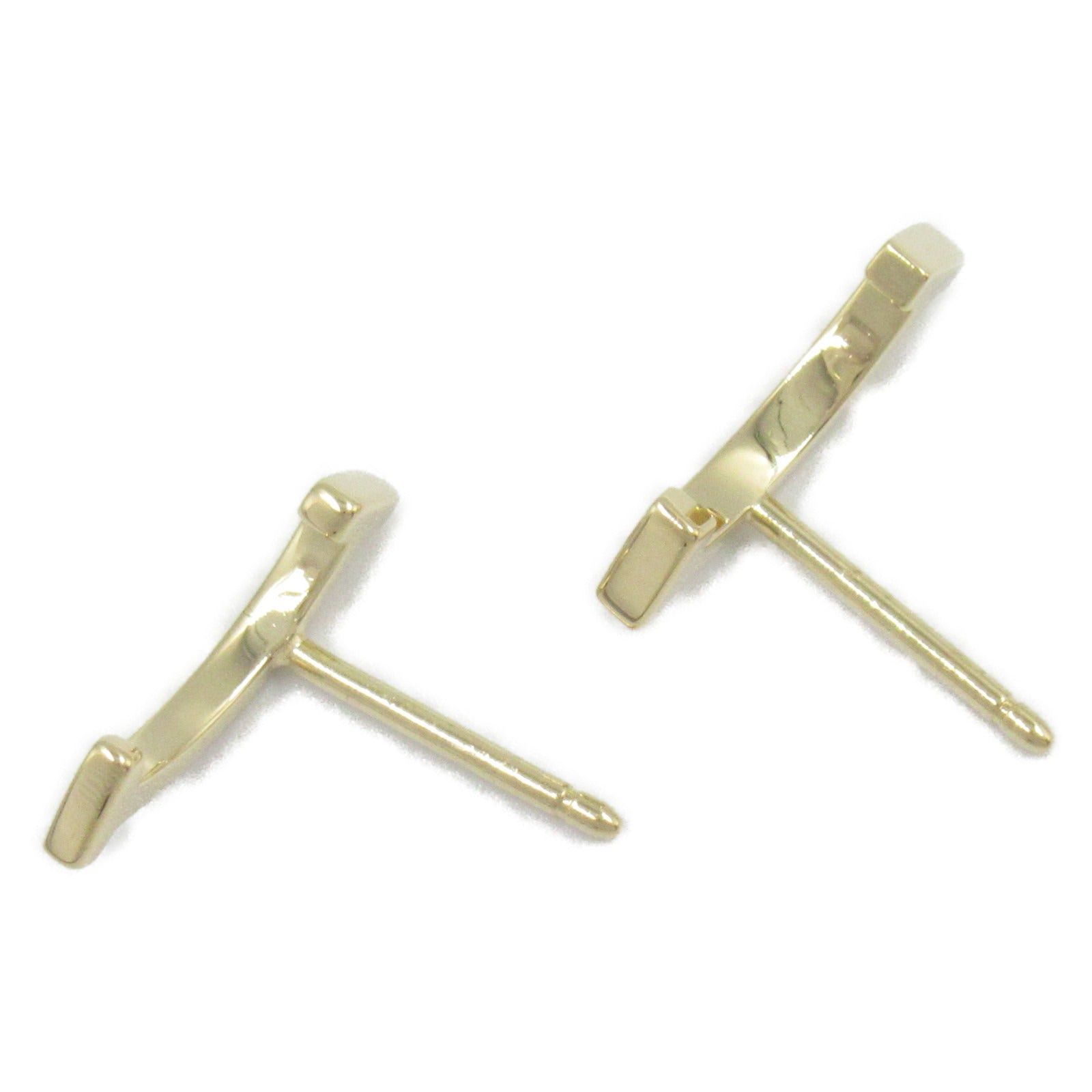 Tiffany & Co. Tiffany Co T Smile Earrings K18 (Yellow Gold) Gold Size ONE SIZE - 3 Thumbnail