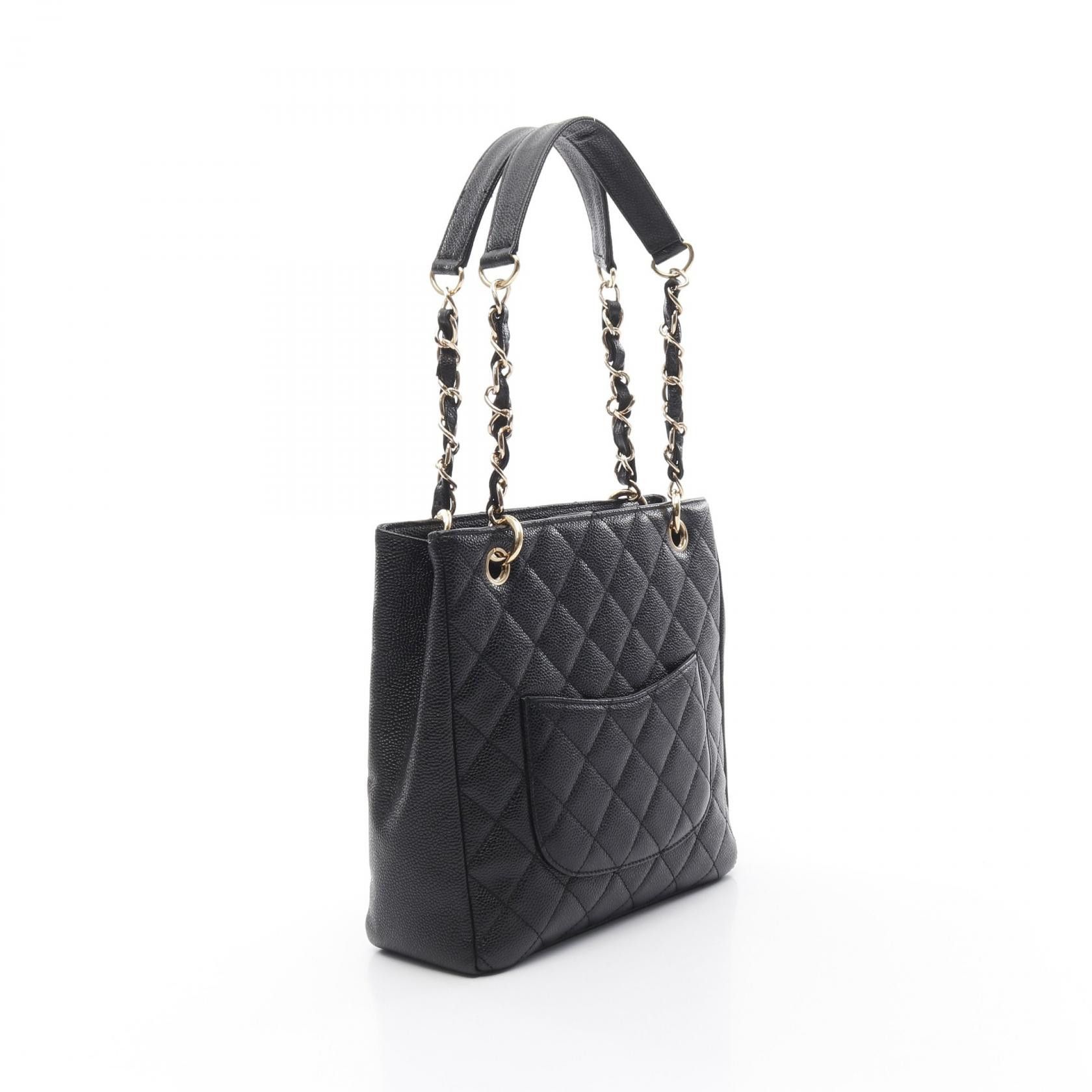 Chanel Chanel Chanel Matelasse PST Grained Calfskin Tote Bag Leather Tote Bag A20994 Size ONE SIZE - 2 Thumbnail