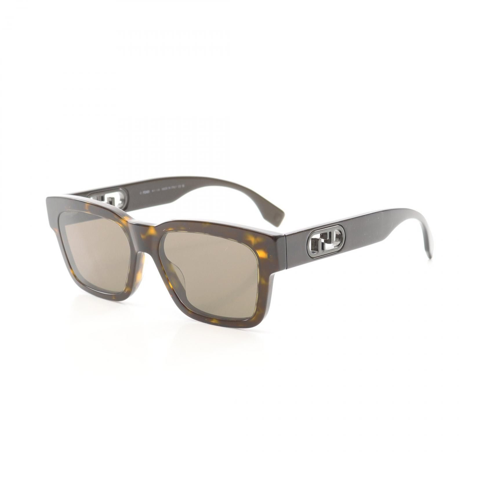 Fendi Fendi Fendi O'LOCK Acetate Sunglasses Plastic Sunglasses 40107I 52E Size ONE SIZE - 2 Thumbnail