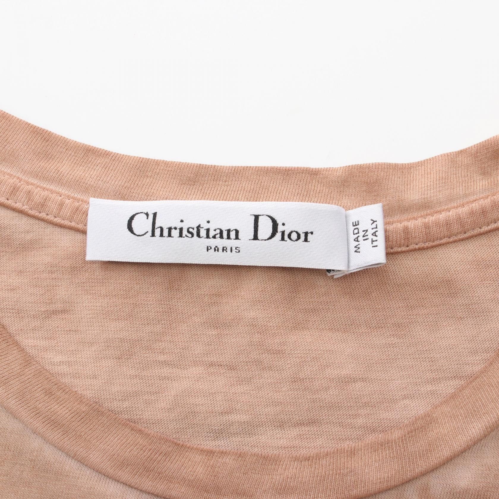 Dior Dior Dior Cut and Sewn Cotton Top Cotton Tops Size ONE SIZE - 3 Thumbnail