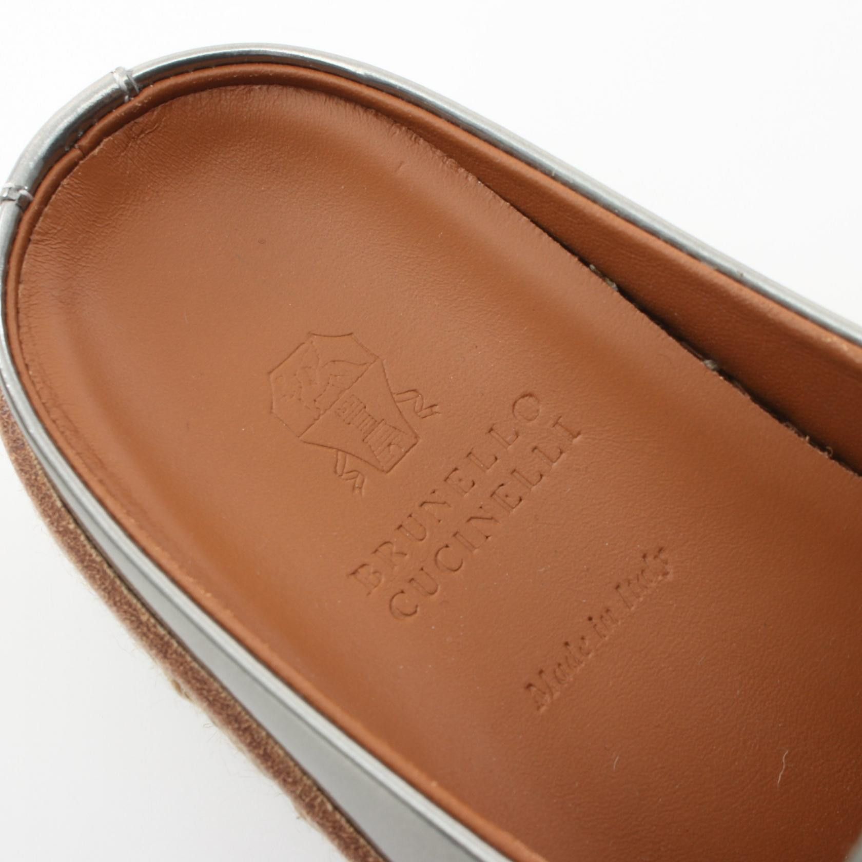 Other Other Brunello Cucinelli Leather Shoes Leather Shoes DUTY FREE for USA Size ONE SIZE - 5 Thumbnail
