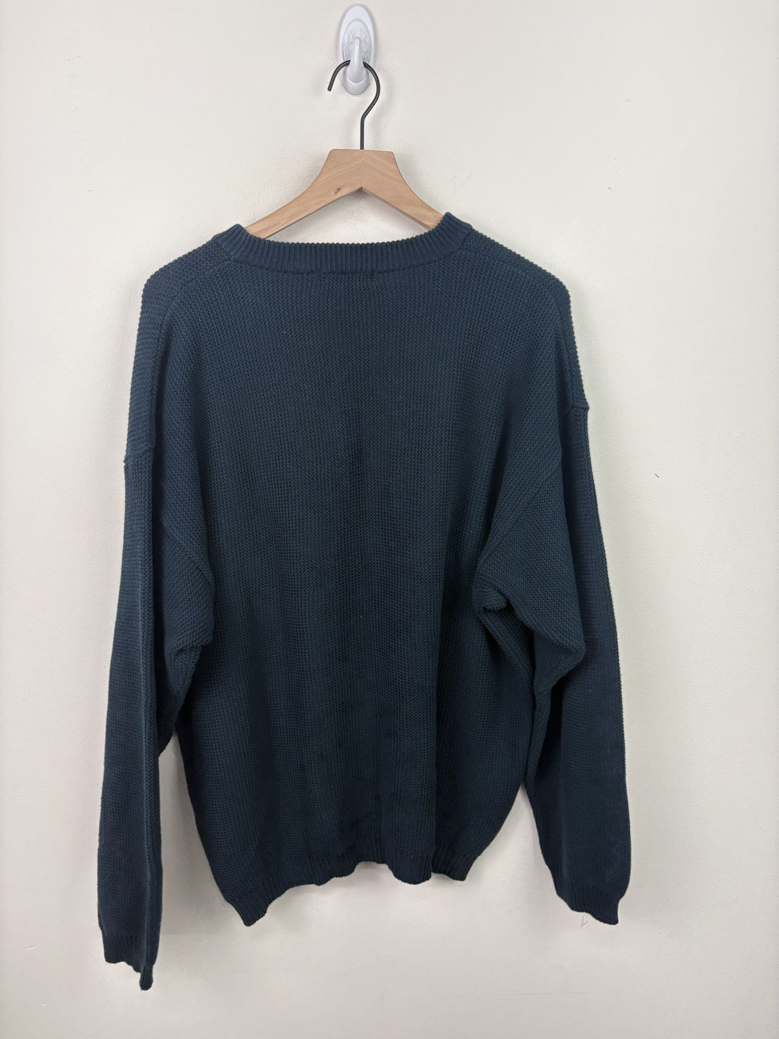 Other Vintage Knit IZodCrewneck Pullover Cardigan Size US L / EU 52-54 / 3 - 3 Thumbnail