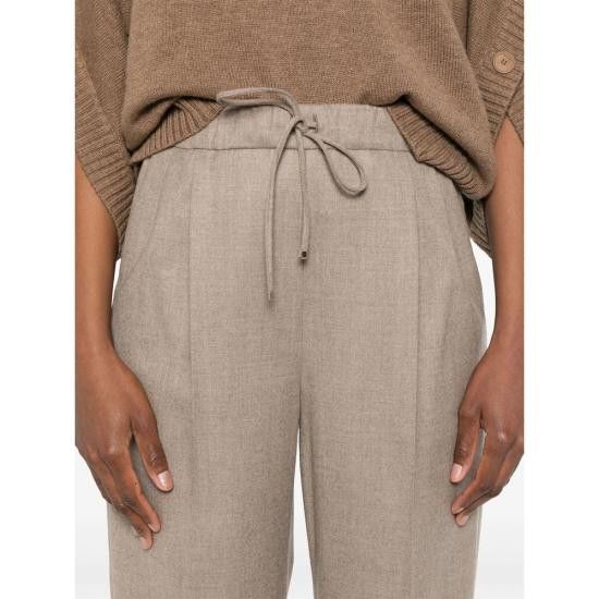 Max Mara MAX MARA Women Pants GATTI 257 002 BROWN Size 28" / US 6 / IT 42 - 4 Thumbnail