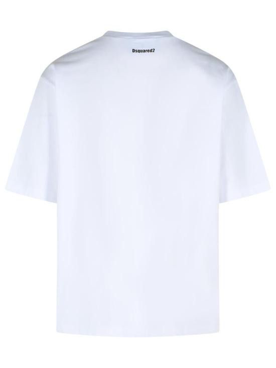 Dsquared2 DSQUARED2 Men T-Shirts S74GD1479D20033 100 WHITE Size US S / EU 44-46 / 1 - 3 Thumbnail