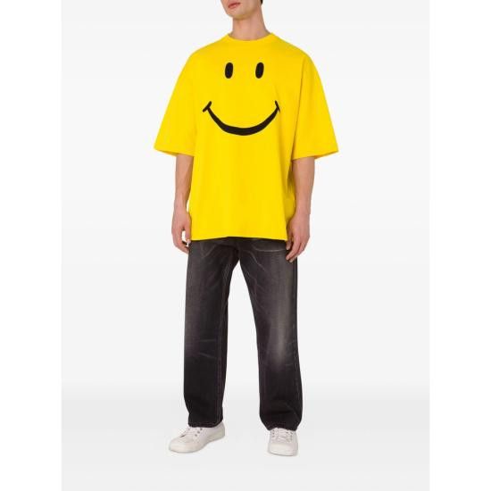 Moschino MOSCHINO Men T-Shirts 5241 V0723 1027 YELLOW Size US S / EU 44-46 / 1 - 2 Thumbnail