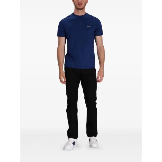 Emporio Armani EMPORIO ARMANI Men T-Shirts 1JUVZ 8N1TD8 UB079 BLUE Size US XXL / EU 58 / 5 - 3 Thumbnail