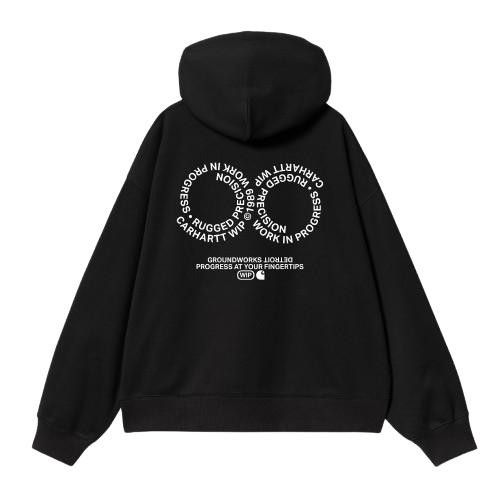 Carhartt Wip CARHARTT WIP Women Hoodies I034690 0D2 XX Black Size L / US 10 / IT 46 - 2 Thumbnail