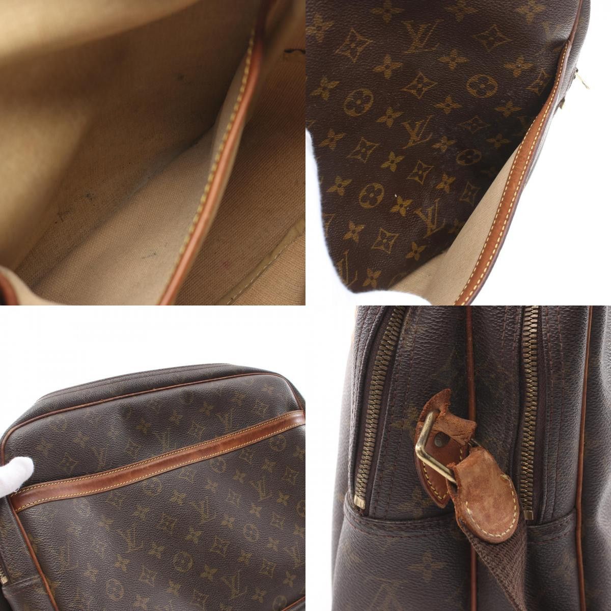 Louis Vuitton Louis Vuitton Louis Vuitton Reporter GM Monogram Shoulder Bag Canvas Shoulder Bag M45252 Size ONE SIZE - 9 Thumbnail