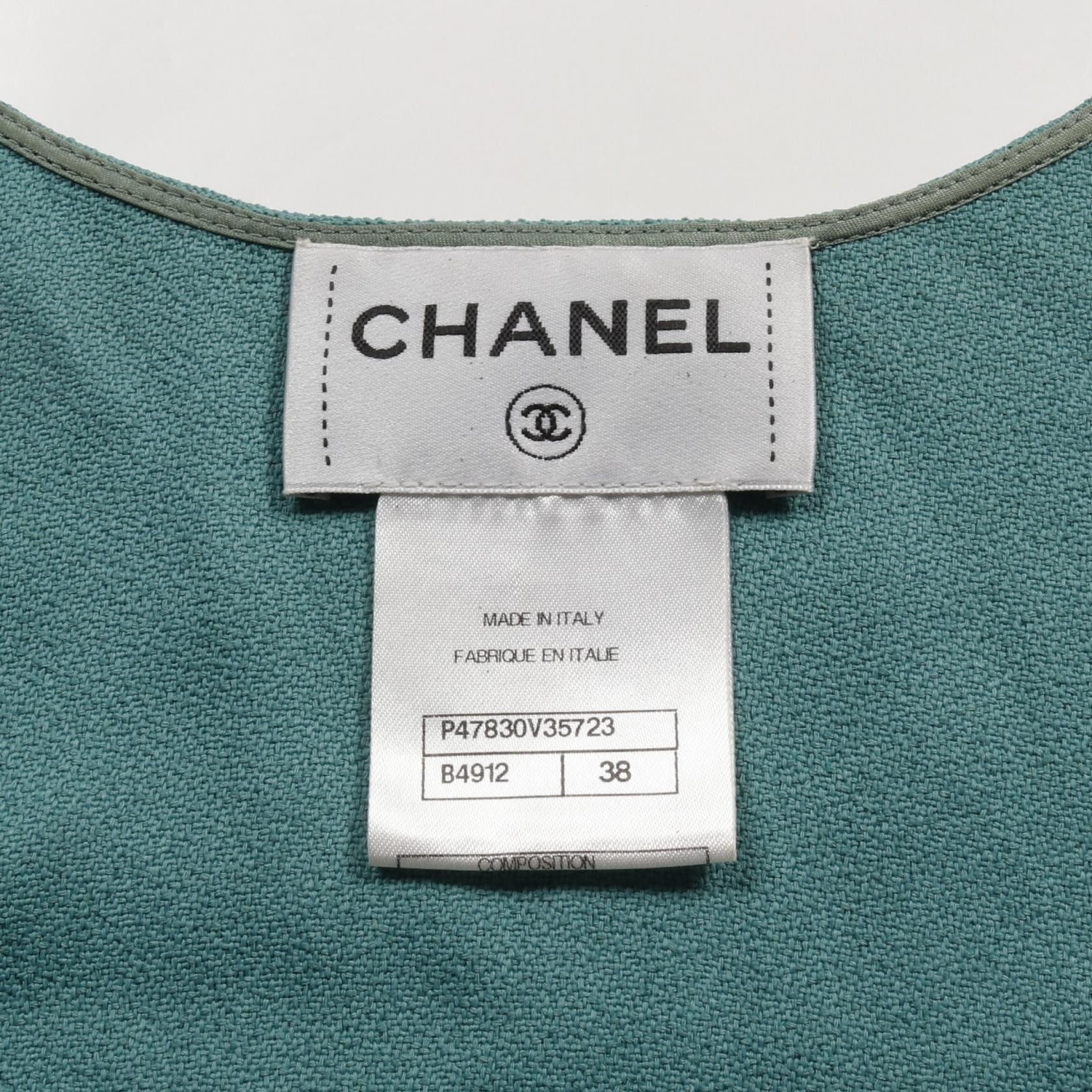 Chanel Chanel Chanel Coco Mark Button Rayon Top Others Tops P47830V35723 DUTY FREE for USA Size ONE SIZE - 3 Thumbnail