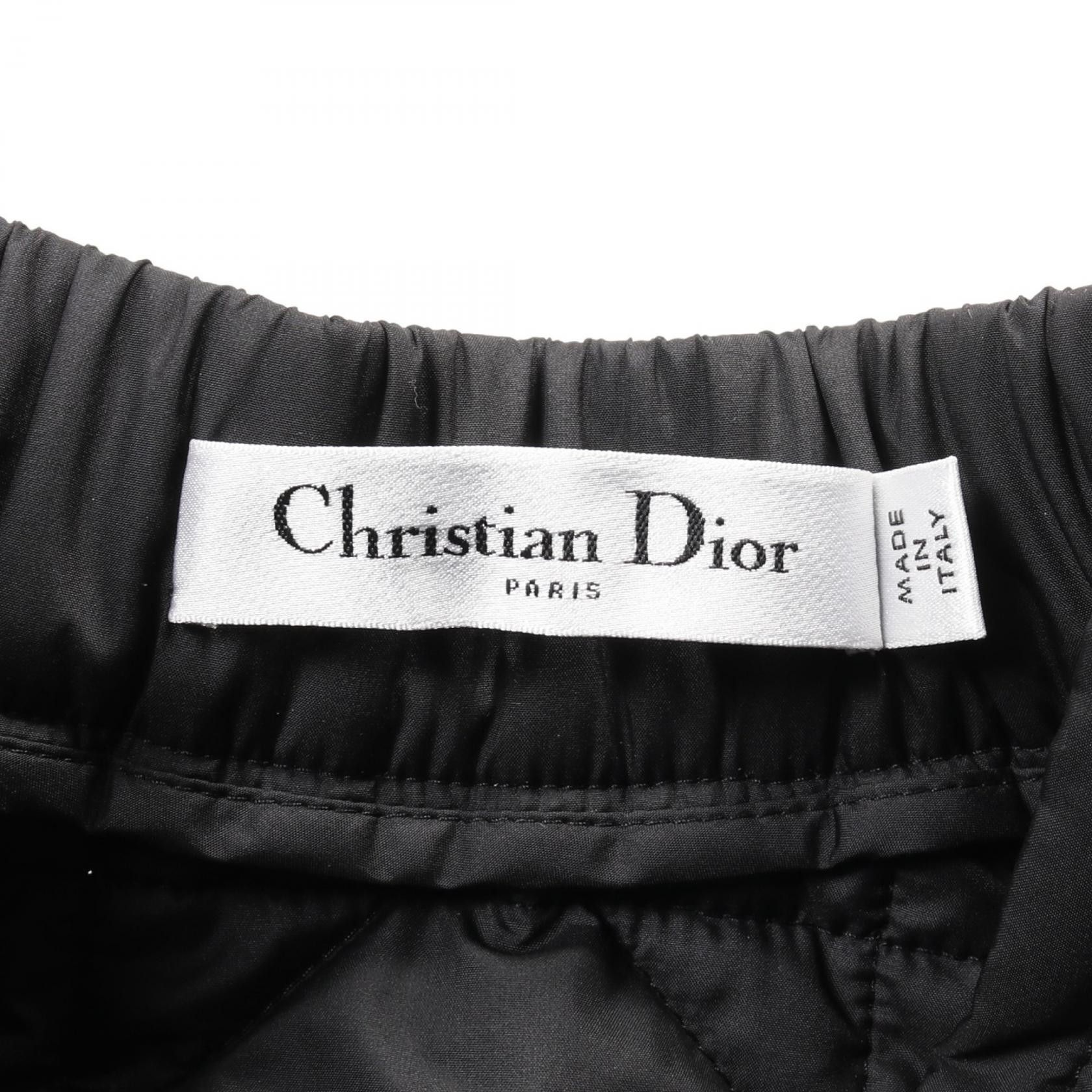 Dior Dior Dior Micro Cannage Quilting Technical Taffeta Skirt Polyester Skirt Others Skirts 157J67A2827 Size ONE SIZE - 3 Thumbnail