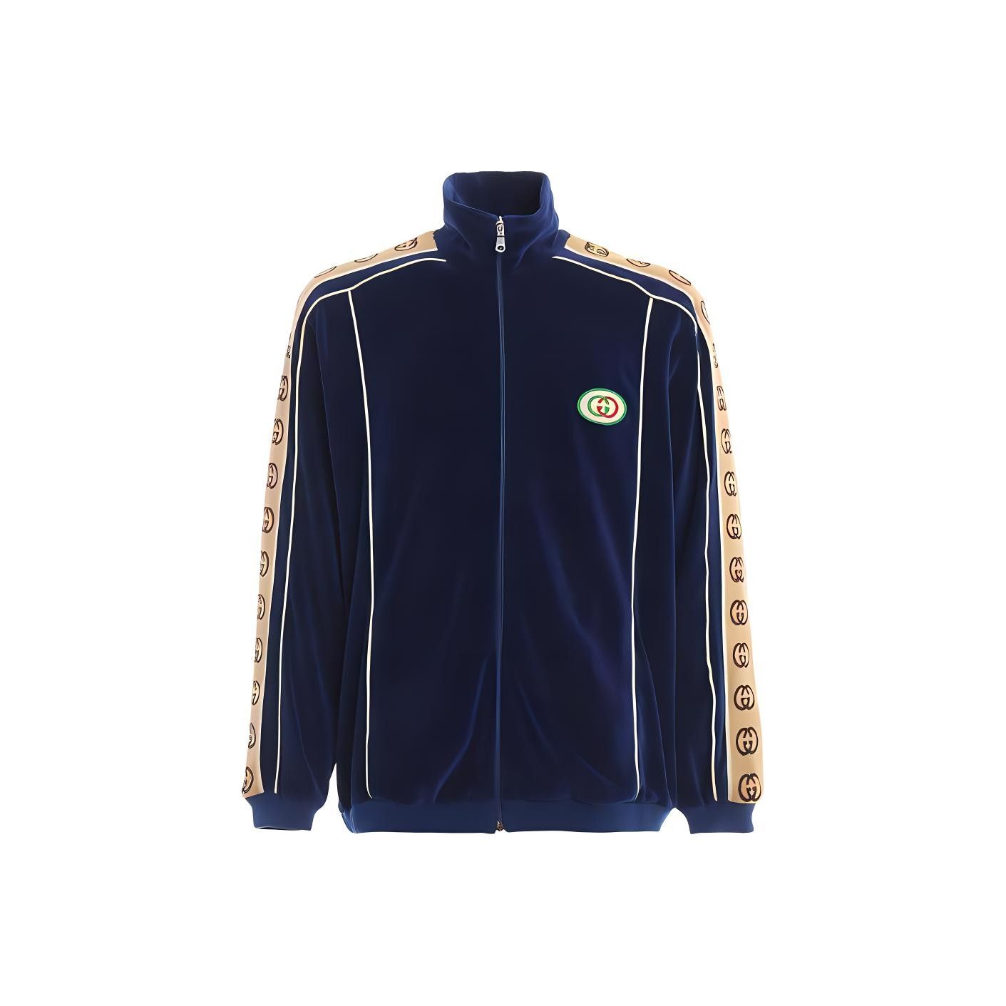 Gucci Gucci Blue Velvet Jacket for Men Size US XL / EU 56 / 4 - 2 Thumbnail