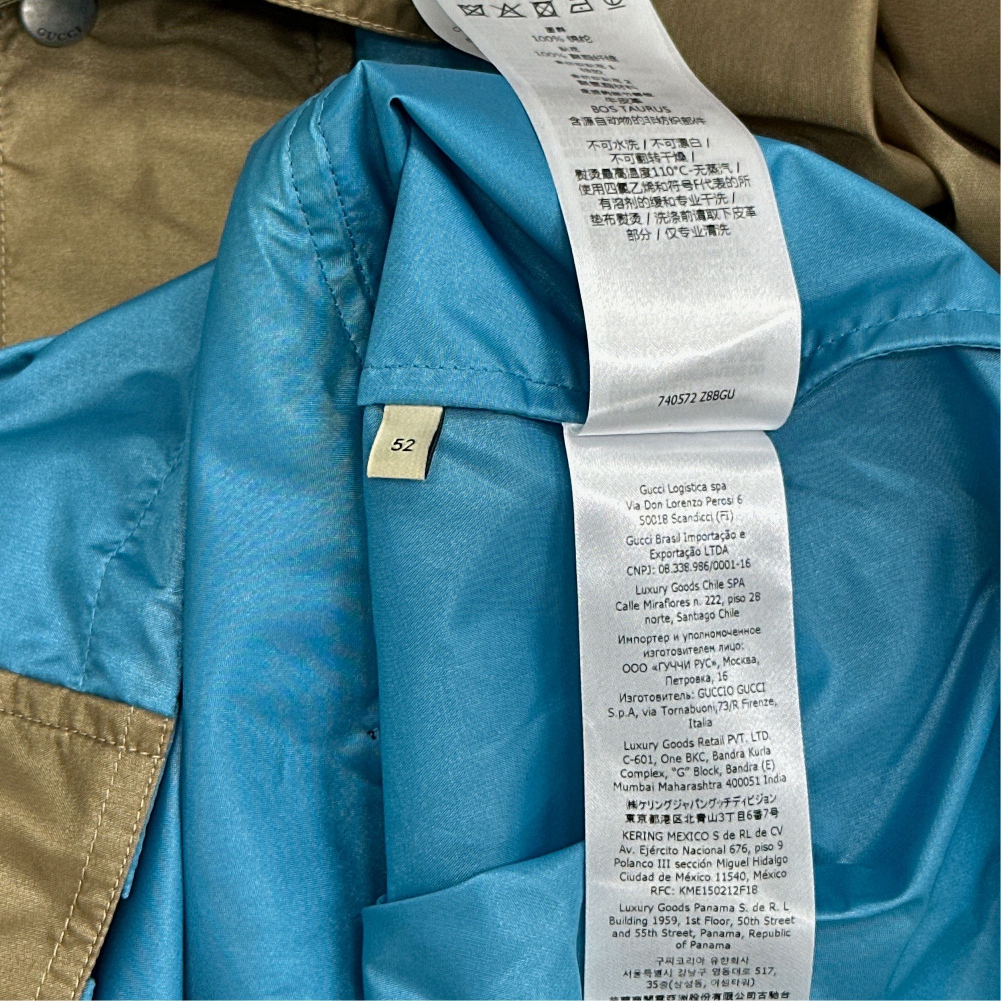 Gucci Gucci Color Block Drawstring Hooded Jacket Size US L / EU 52-54 / 3 - 5 Thumbnail