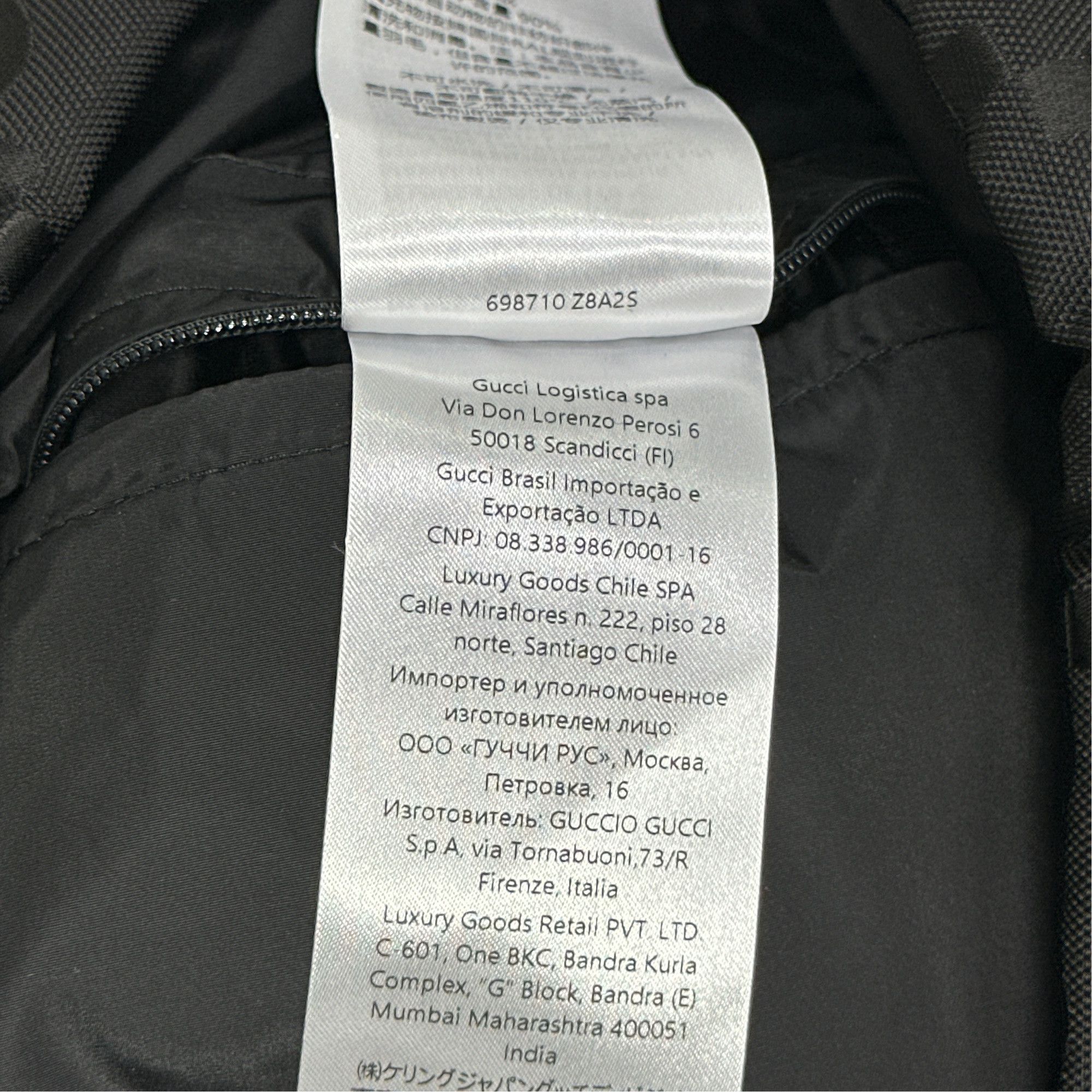 Gucci GUCCI Black Logo Puffer Jacket Unisex Size US L / EU 52-54 / 3 - 4 Thumbnail