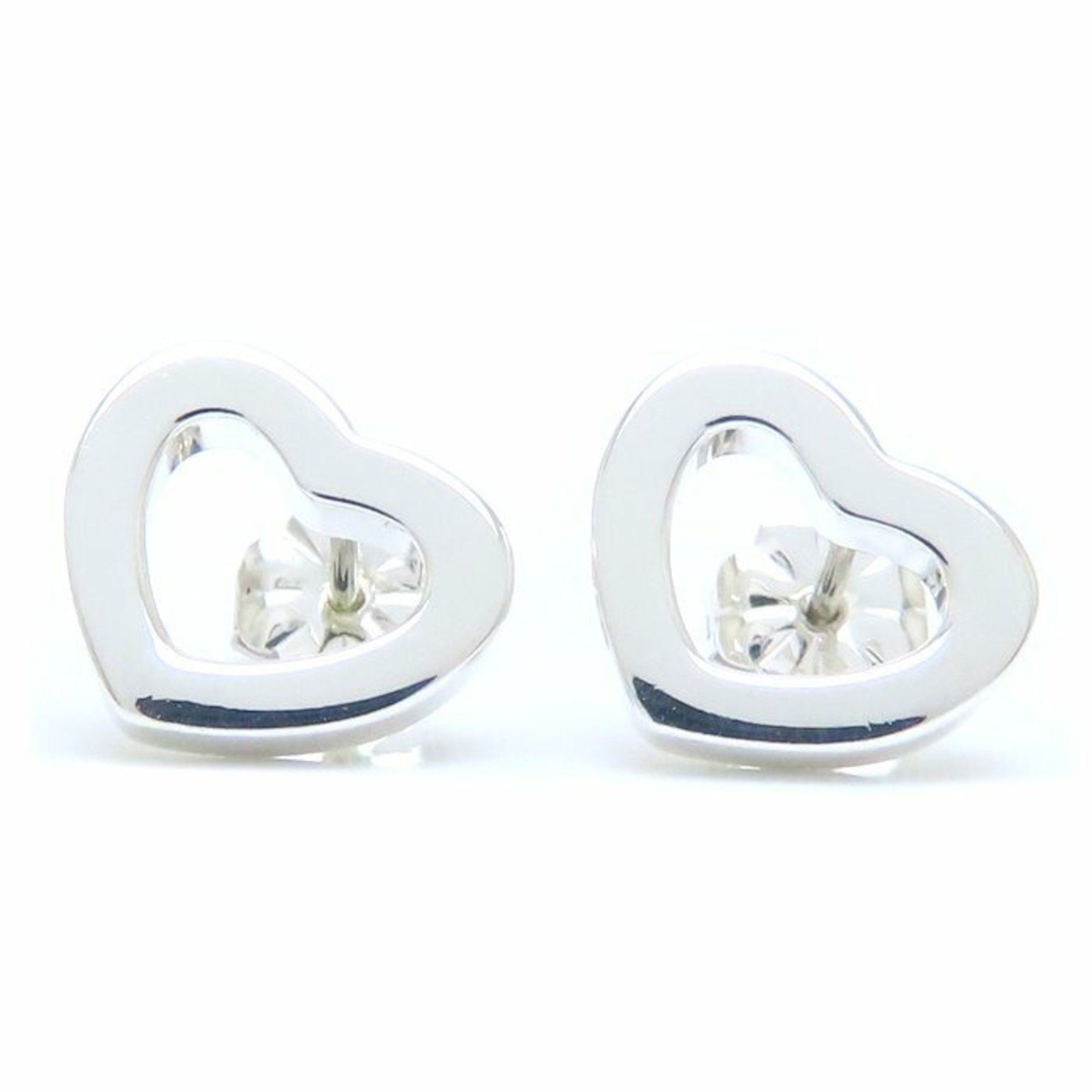 Tiffany & Co. TIFFANY&Co. Tiffany Heart Link Earrings, Silver 925, 293796 Size ONE SIZE - 7 Thumbnail