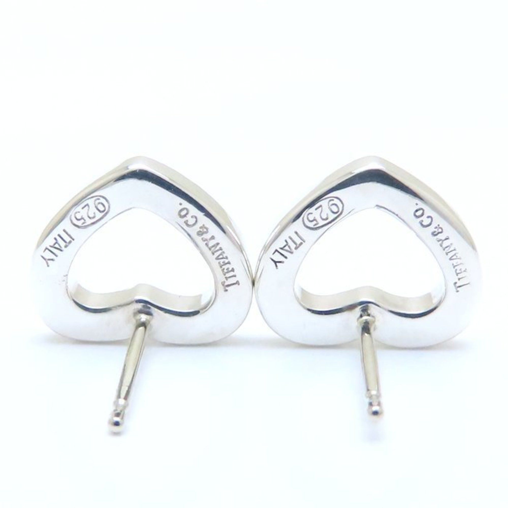 Tiffany & Co. TIFFANY&Co. Tiffany Heart Link Earrings, Silver 925, 293796 Size ONE SIZE - 6 Thumbnail