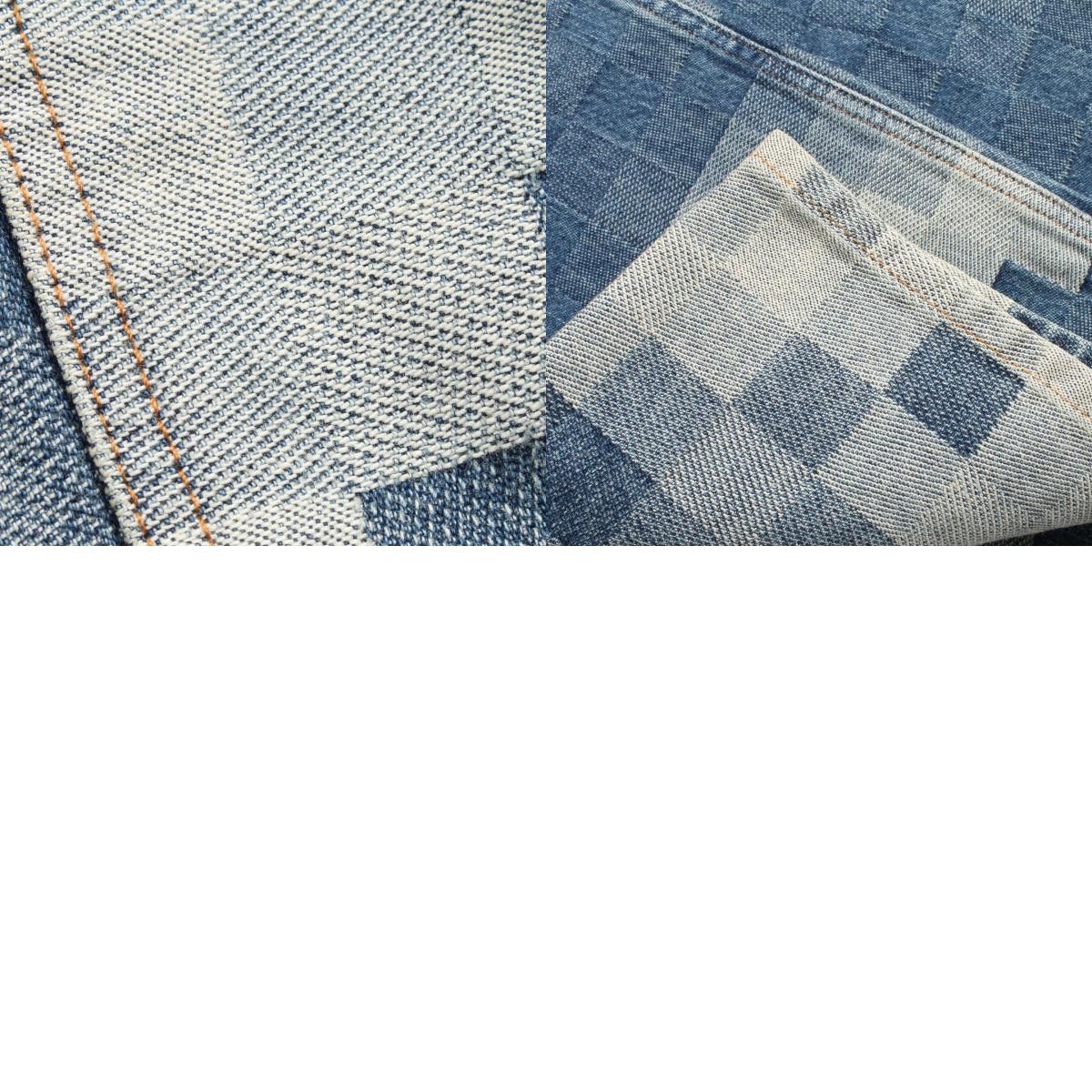 Louis Vuitton Louis Vuitton Louis Vuitton Damier Skate Cotton Denim Pants Cotton Bottoms RM241 GCO HQD87W Size ONE SIZE - 10 Thumbnail