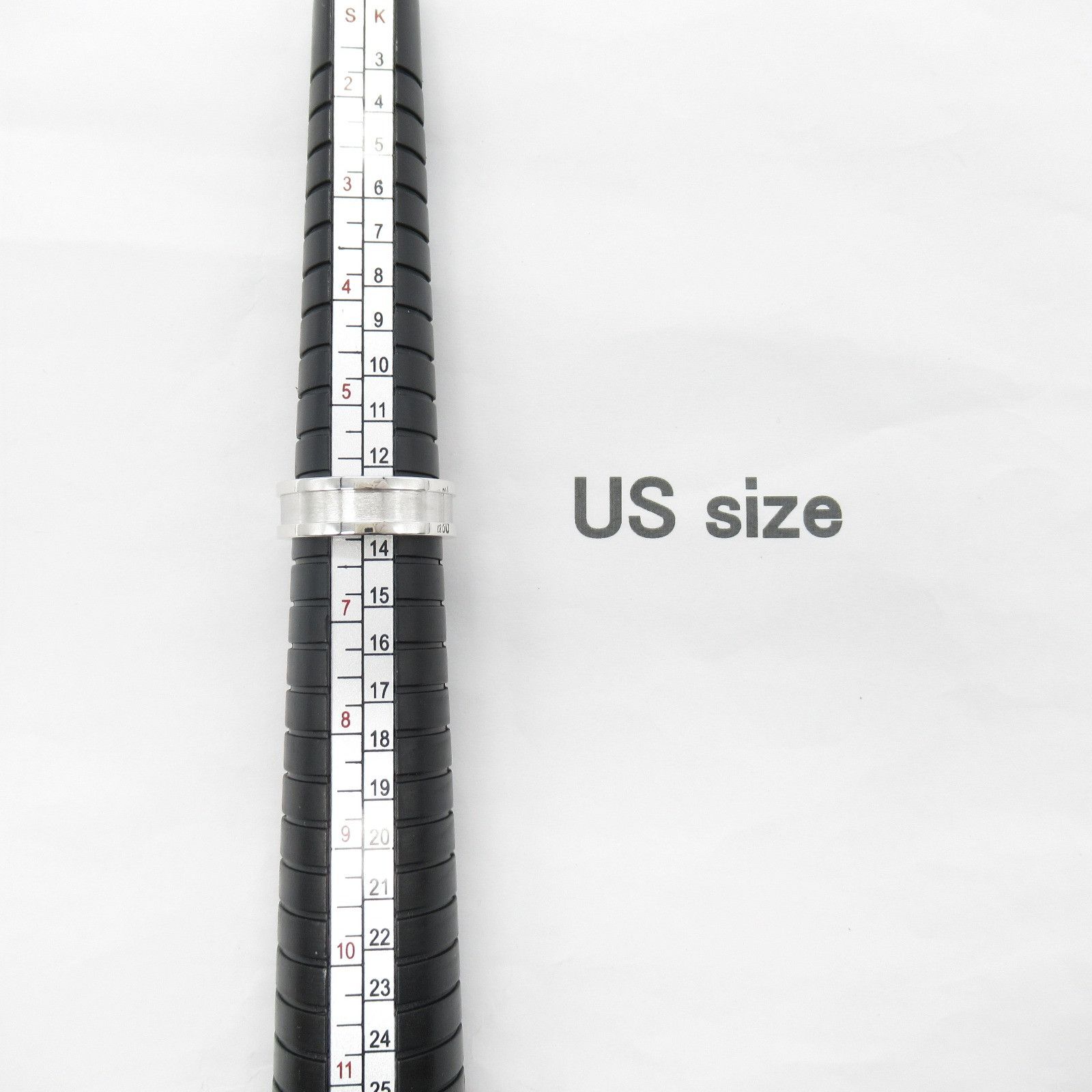 Cartier Cartier Cartier C2 Au750 Ring Size 11.5 Calfskin Ring Size ONE SIZE - 7 Thumbnail