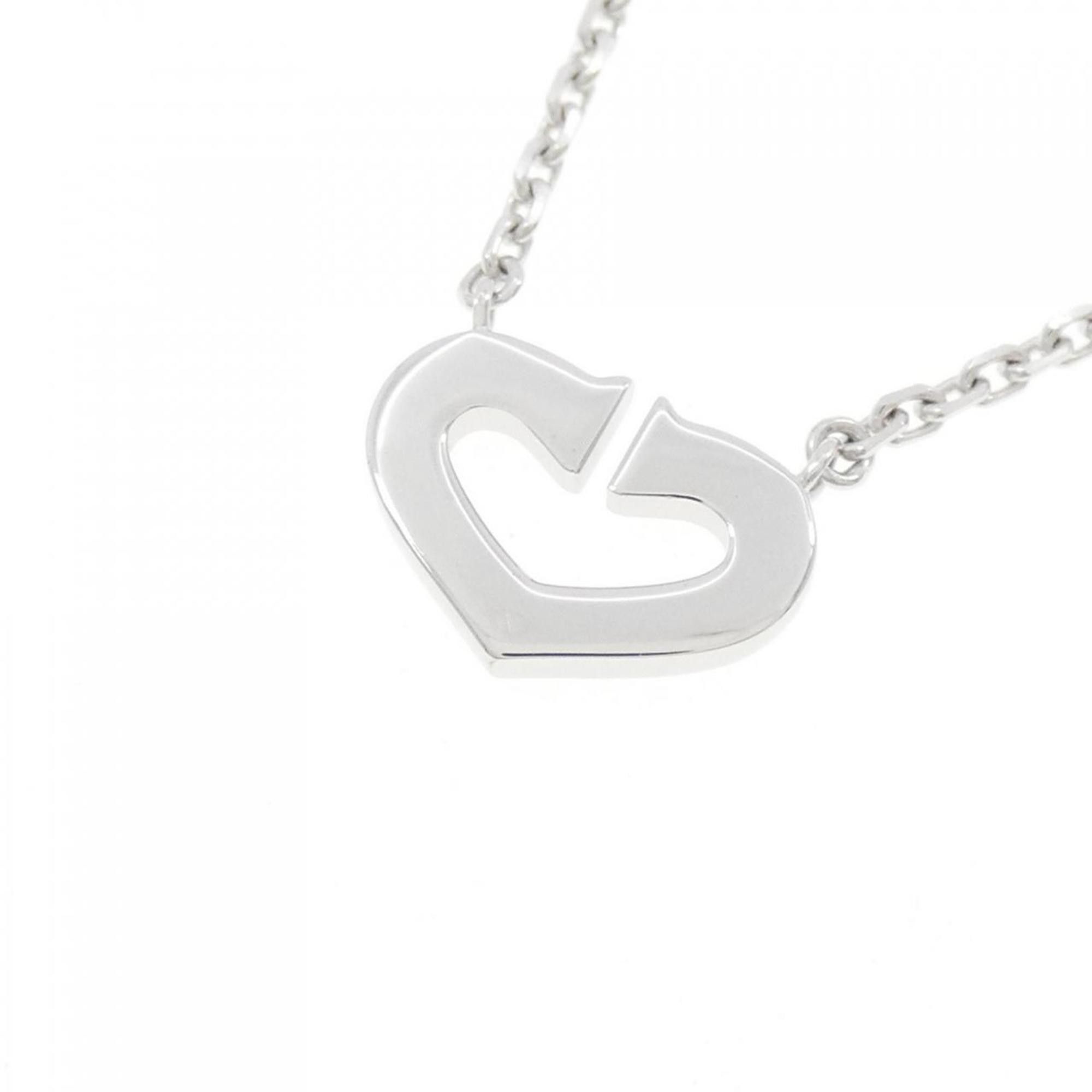 Cartier Cartier C heart necklace Size ONE SIZE - 4 Thumbnail