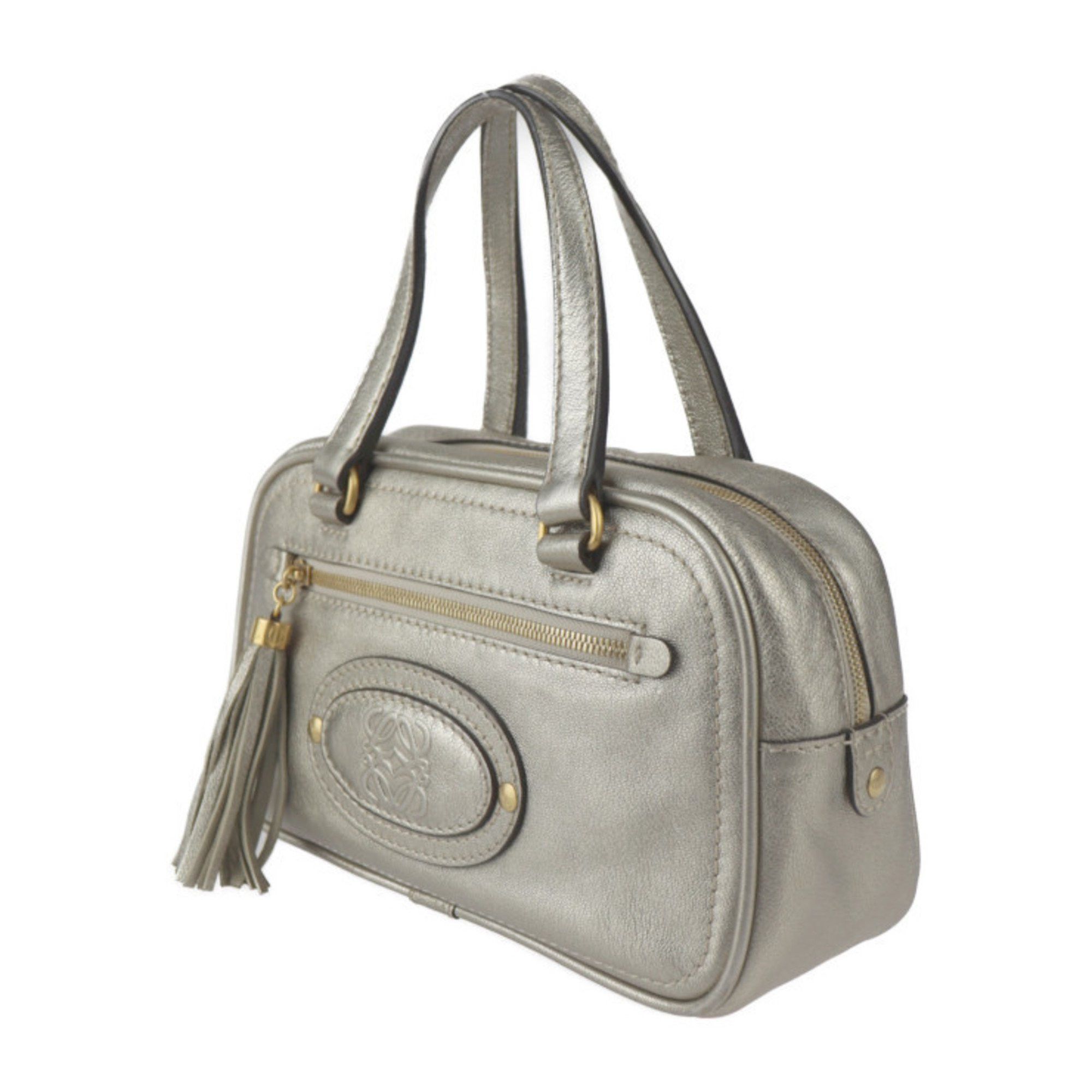 Loewe LOEWE Handbag - Leather Gold Anagram Tassel 2407053001017R1 Size ONE SIZE - 2 Thumbnail