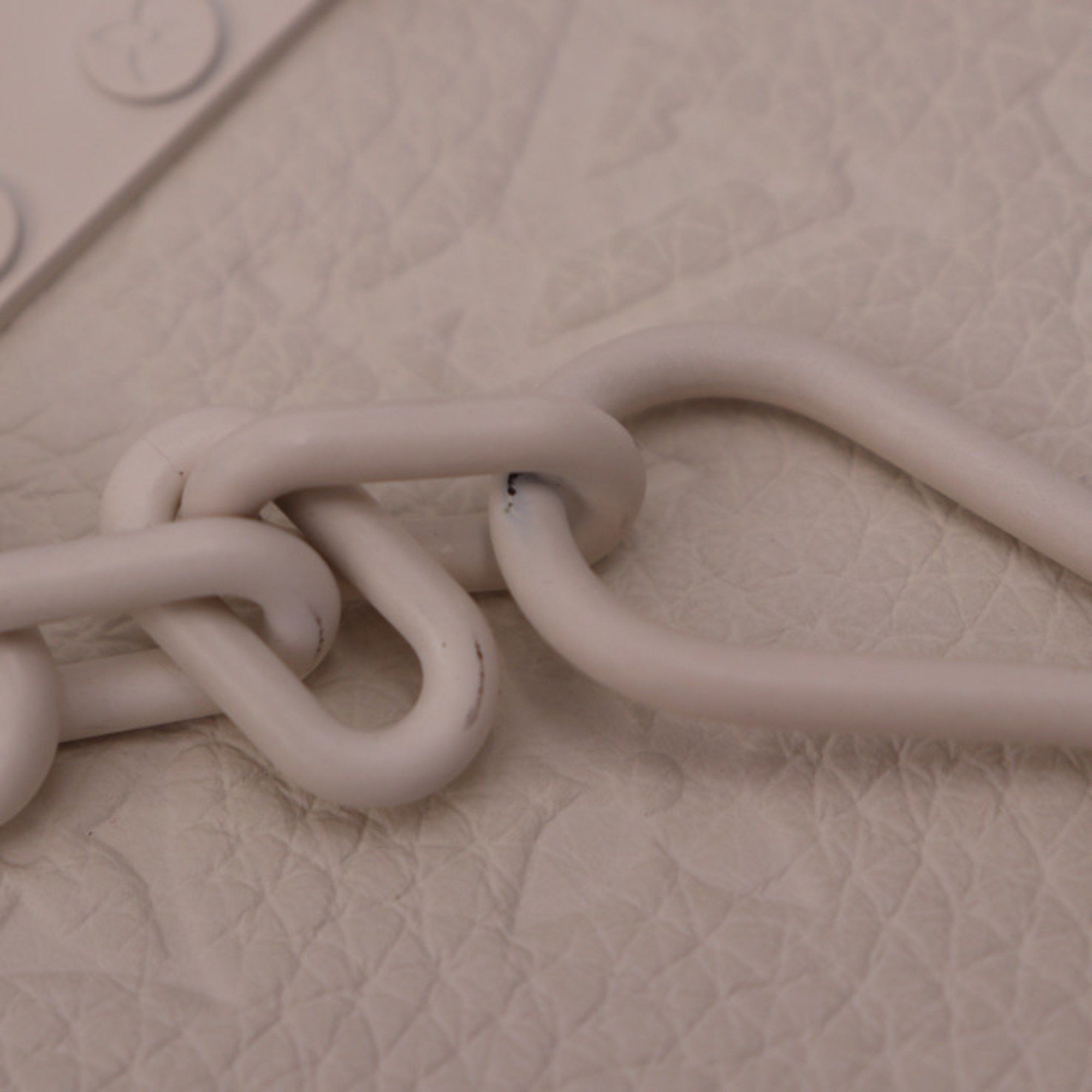 Louis Vuitton Louis Vuitton Sac Plat Virgil Abloh Monogram Tote Bag M53265 Taurillon Leather White Shoulder 2429043007126R1 Size ONE SIZE - 7 Thumbnail