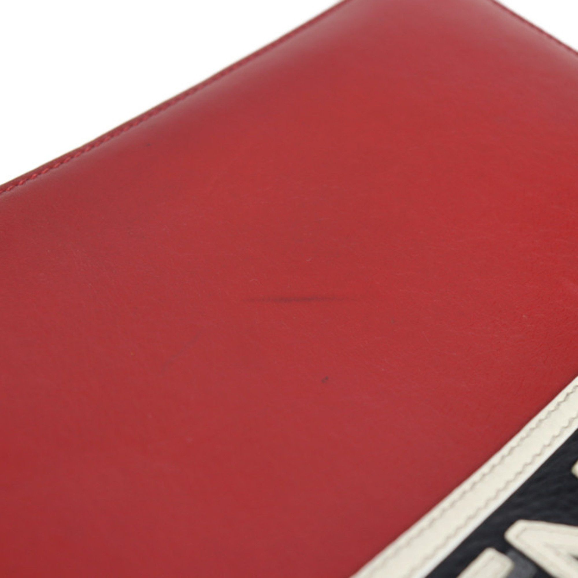 Givenchy GIVENCHY Pouch Second Bag Leather Red Black White Clutch 2107063008158R1 Size ONE SIZE - 5 Thumbnail