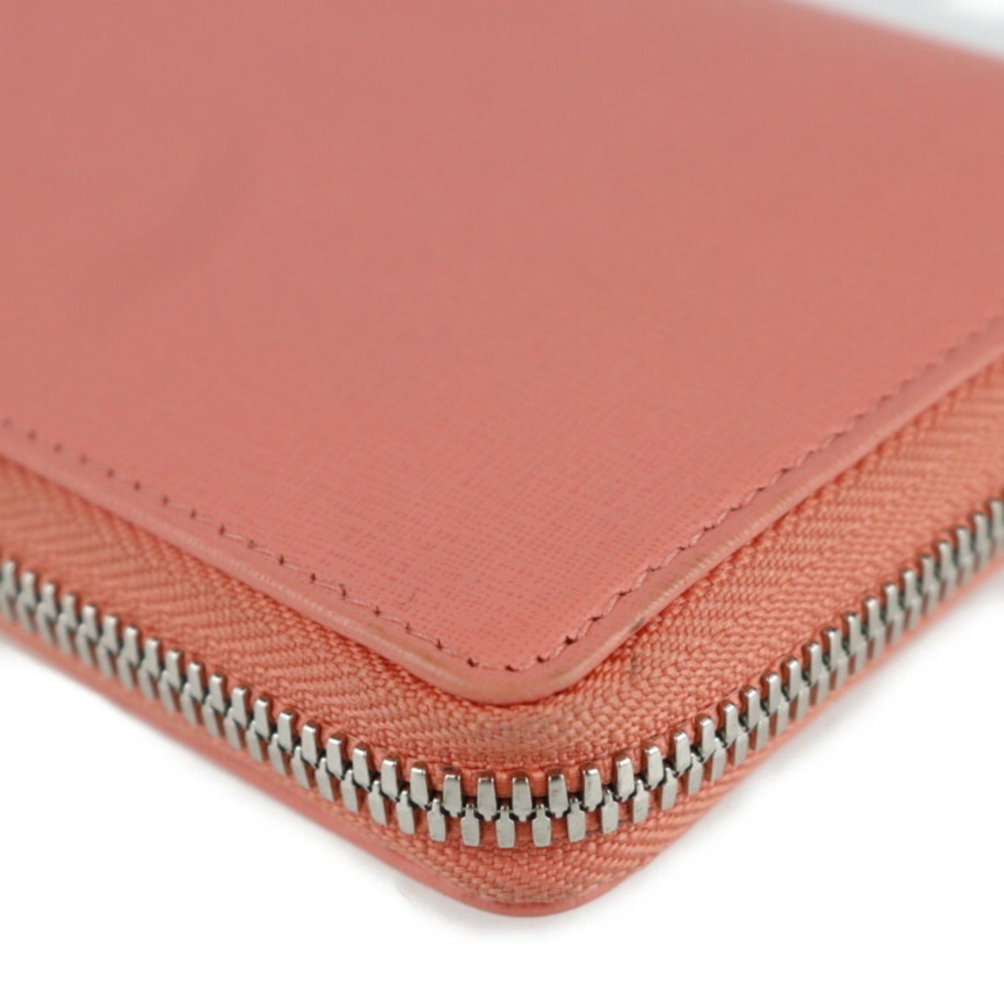 Balenciaga BALENCIAGA Essential Long Wallet 519641 Leather Salmon Pink Round 2107043007233R1 Size ONE SIZE - 6 Thumbnail