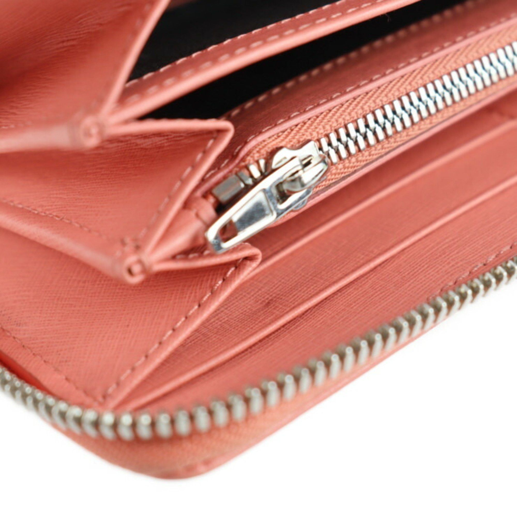 Balenciaga BALENCIAGA Essential Long Wallet 519641 Leather Salmon Pink Round 2107043007233R1 Size ONE SIZE - 8 Thumbnail
