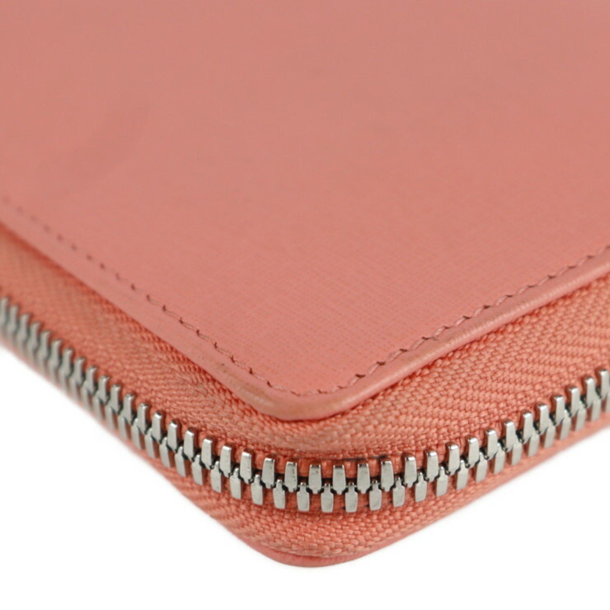 Balenciaga BALENCIAGA Essential Long Wallet 519641 Leather Salmon Pink Round 2107043007233R1 Size ONE SIZE - 5 Thumbnail