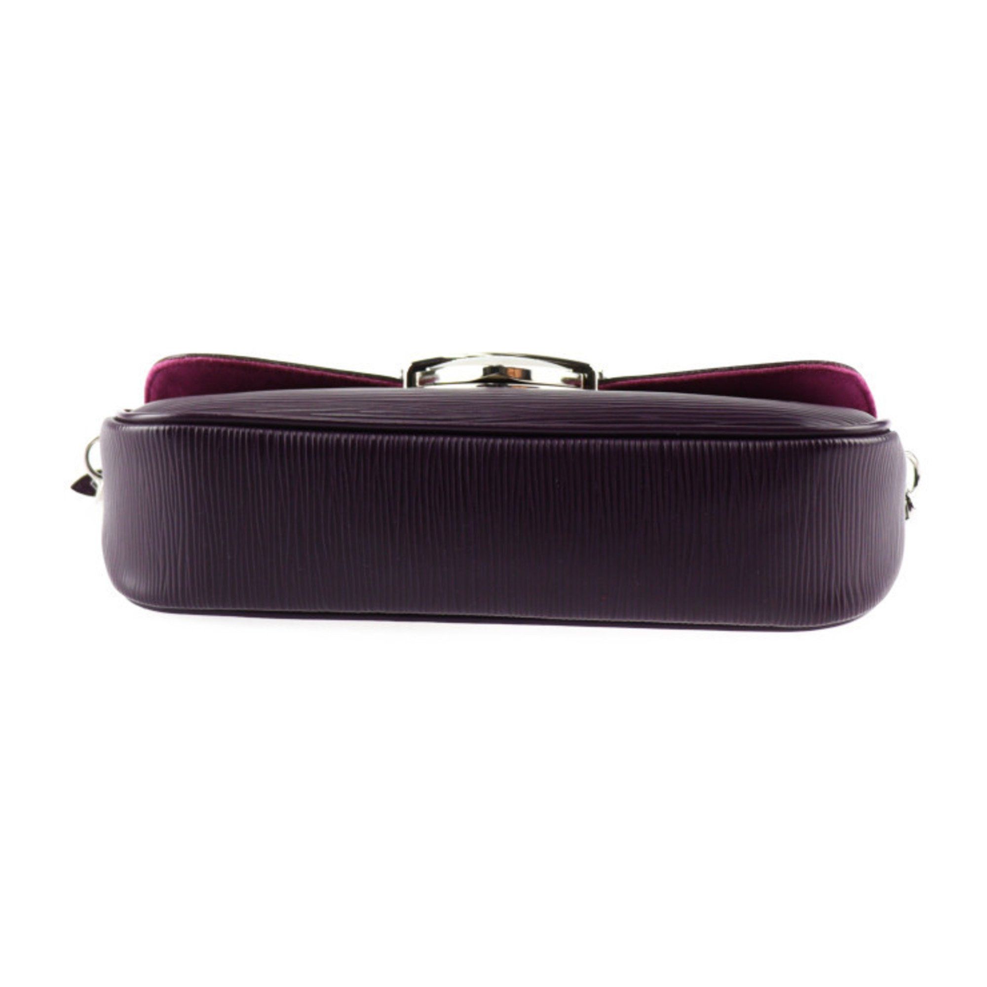 Louis Vuitton Louis Vuitton Pochette Montaigne Epi Shoulder Bag M5929K Leather Cassis Clutch 2417033008107R1 Size ONE SIZE - 4 Thumbnail