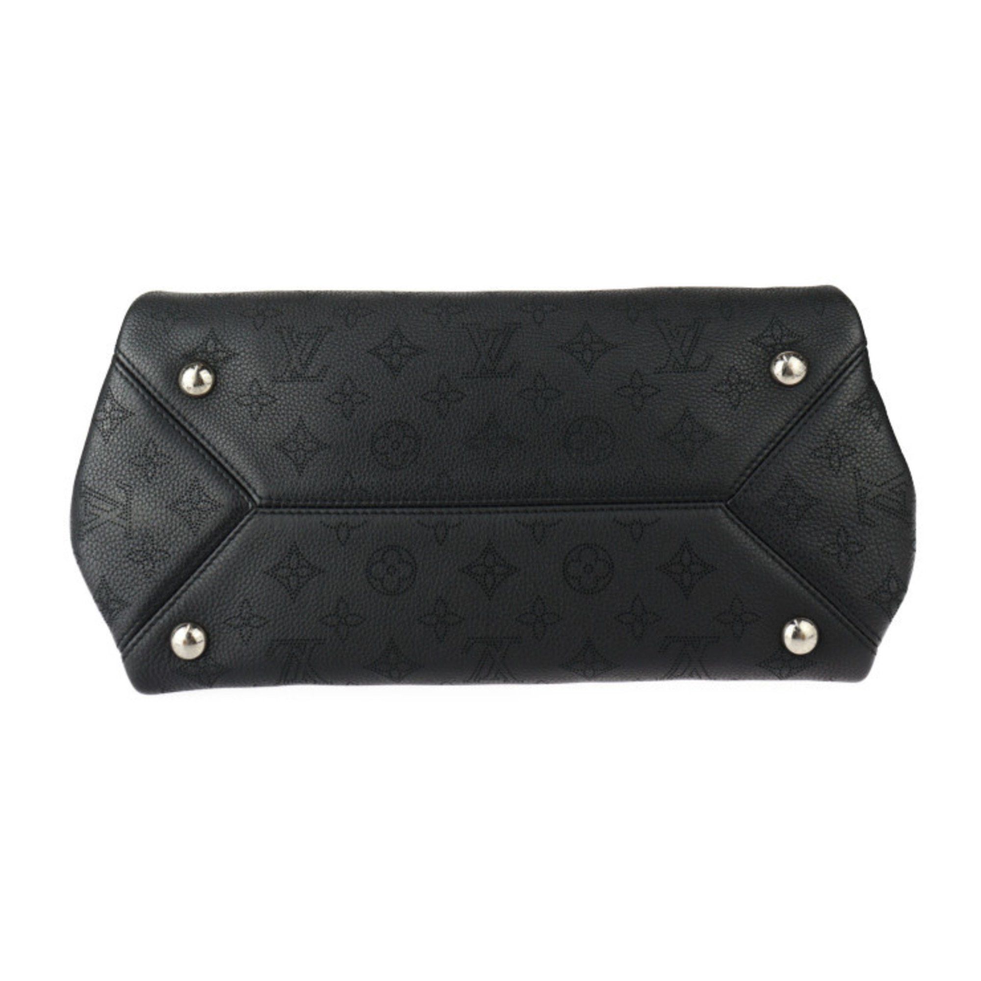 Louis Vuitton Louis Vuitton Sevres Monogram Mahina Handbag M41788 Leather Black Shoulder Bag Tote 2423063008112R1 Size ONE SIZE - 4 Thumbnail