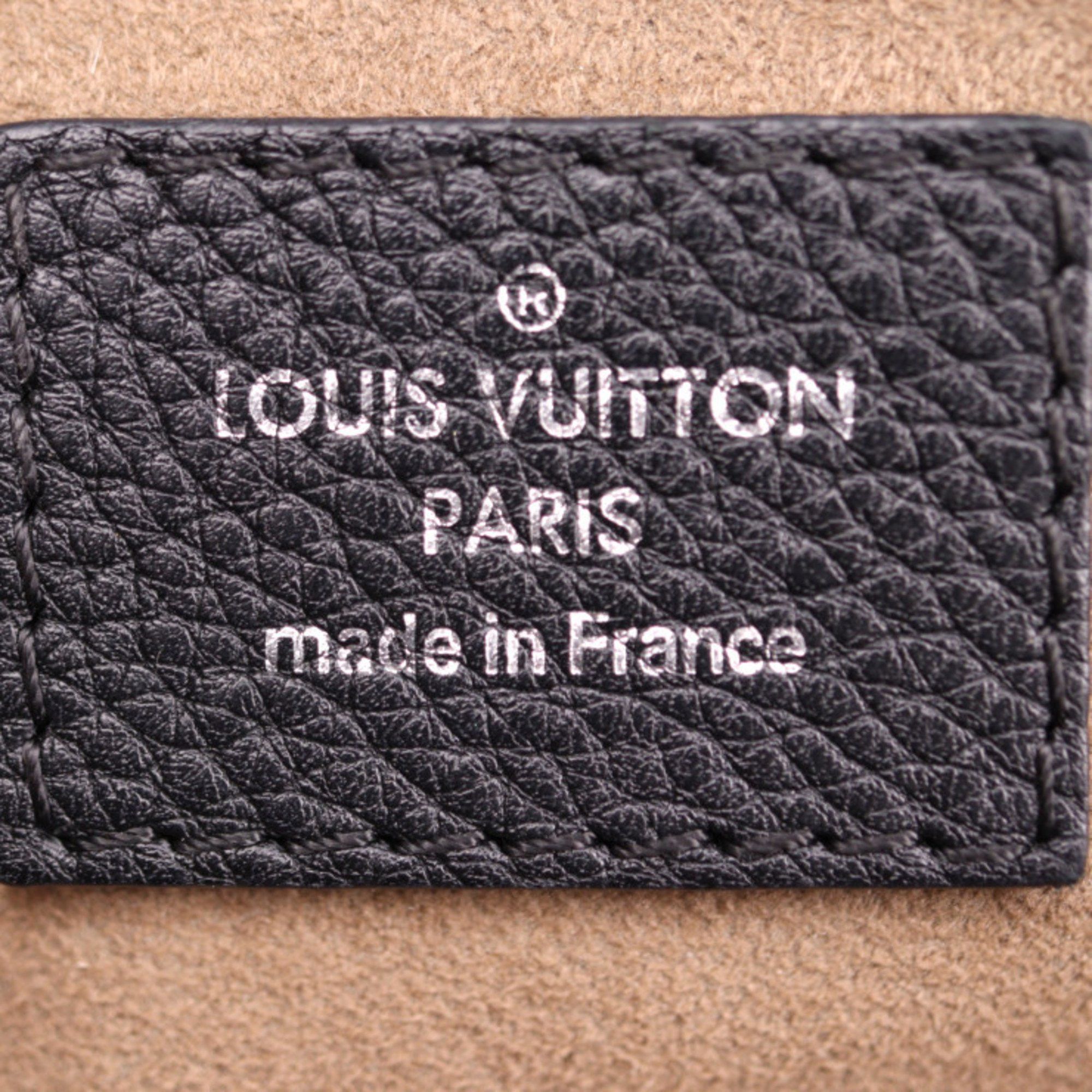 Louis Vuitton Louis Vuitton Sevres Monogram Mahina Handbag M41788 Leather Black Shoulder Bag Tote 2423063008112R1 Size ONE SIZE - 10 Thumbnail