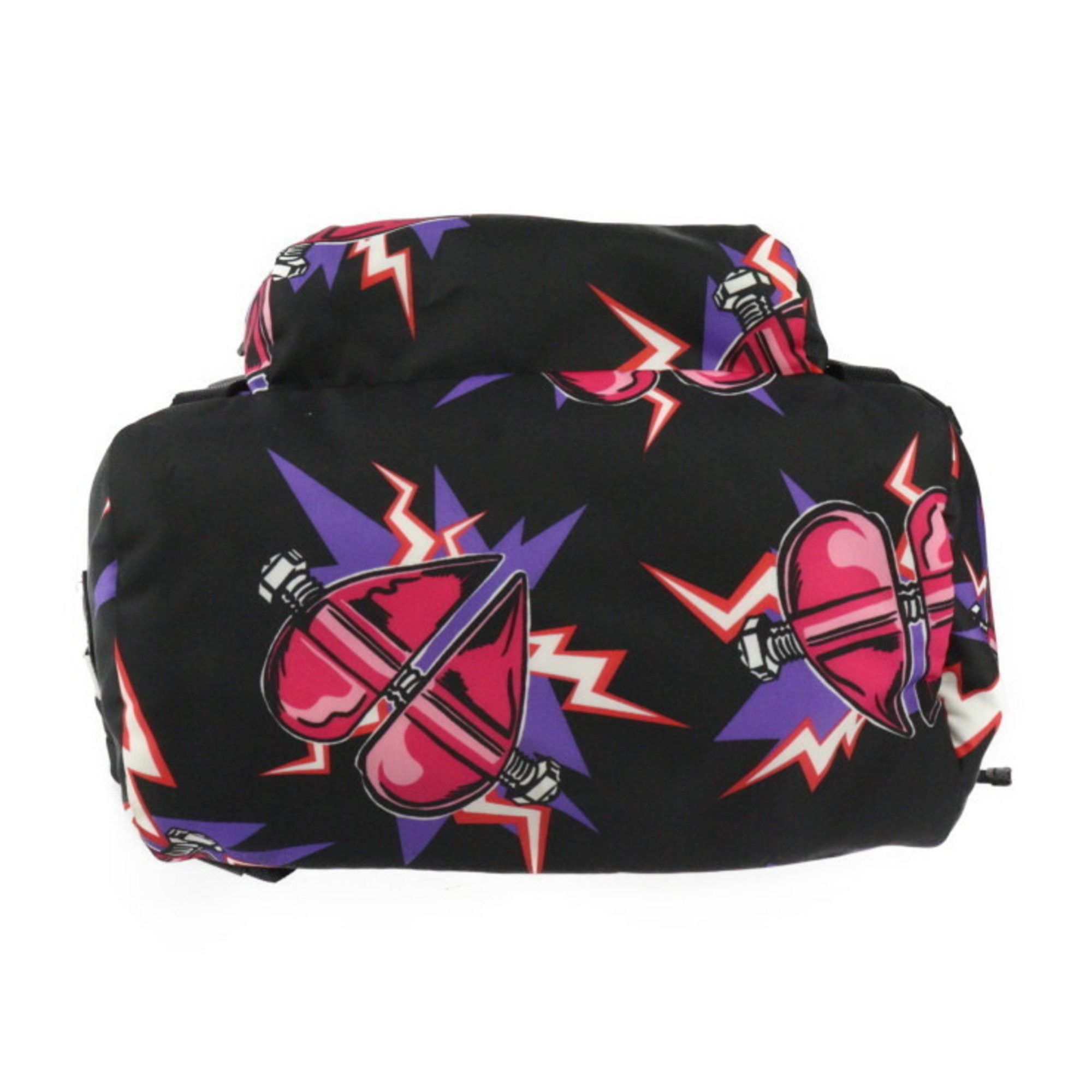Prada Prada Frankenstein Backpack Universal Studios Collaboration Backpack/Daypack 2VZ135 Nylon Black Fuchsia R2415073007063 Size ONE SIZE - 4 Thumbnail