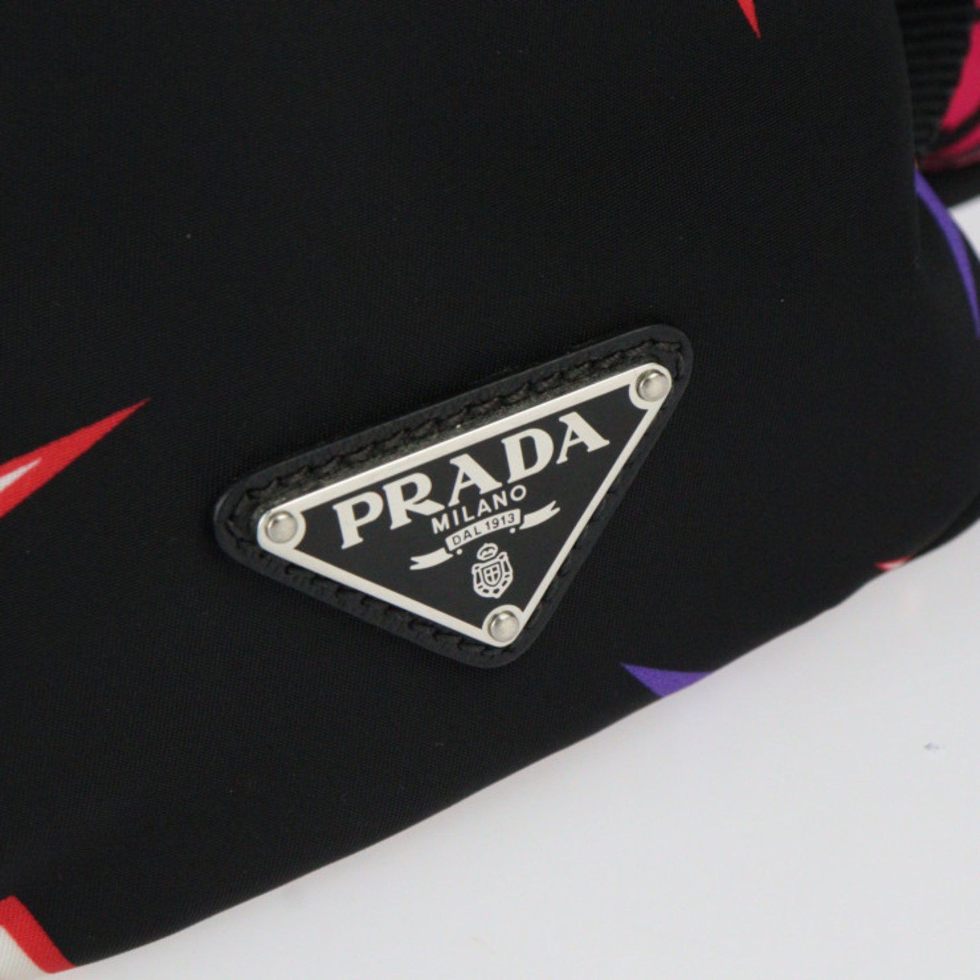 Prada Prada Frankenstein Backpack Universal Studios Collaboration Backpack/Daypack 2VZ135 Nylon Black Fuchsia R2415073007063 Size ONE SIZE - 5 Thumbnail