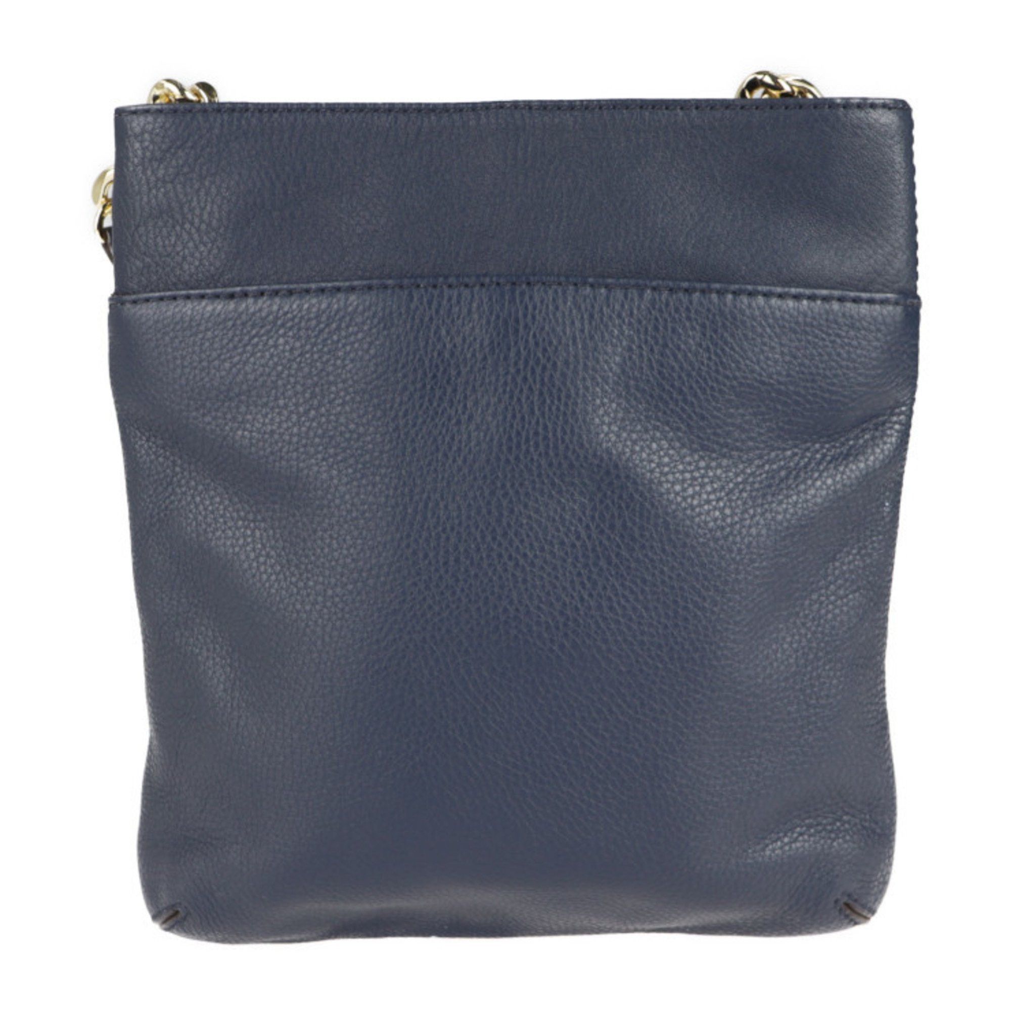 Michael Kors Michael Kors Crossbody Bag Shoulder 35F2GHMC3L Leather Navy Pochette 2126033001660R1 Size ONE SIZE - 3 Thumbnail