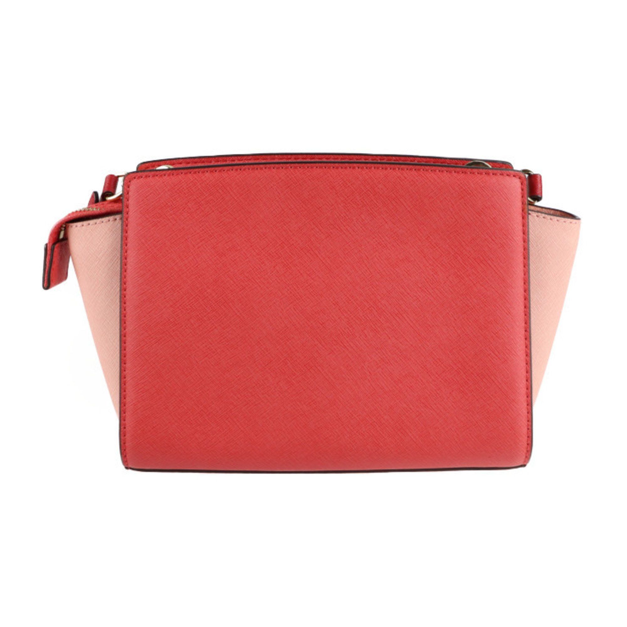 Michael Kors Michael Kors Crossbody Bag Shoulder 30T4MLMM2T Leather Pink Pochette 2107053001088R1 Size ONE SIZE - 3 Thumbnail