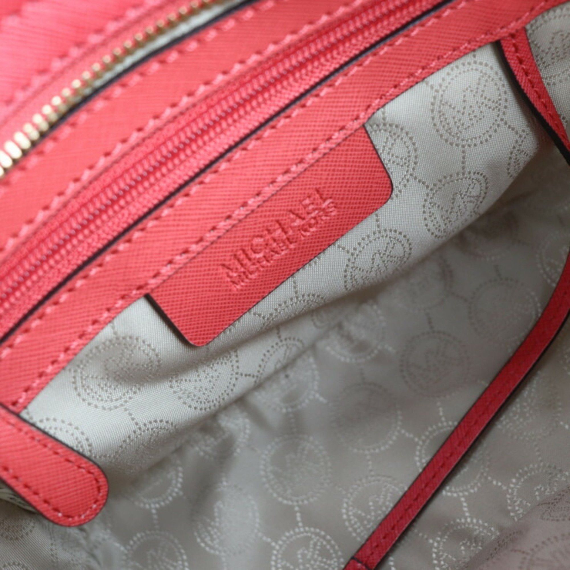 Michael Kors Michael Kors Crossbody Bag Shoulder 30T4MLMM2T Leather Pink Pochette 2107053001088R1 Size ONE SIZE - 9 Thumbnail