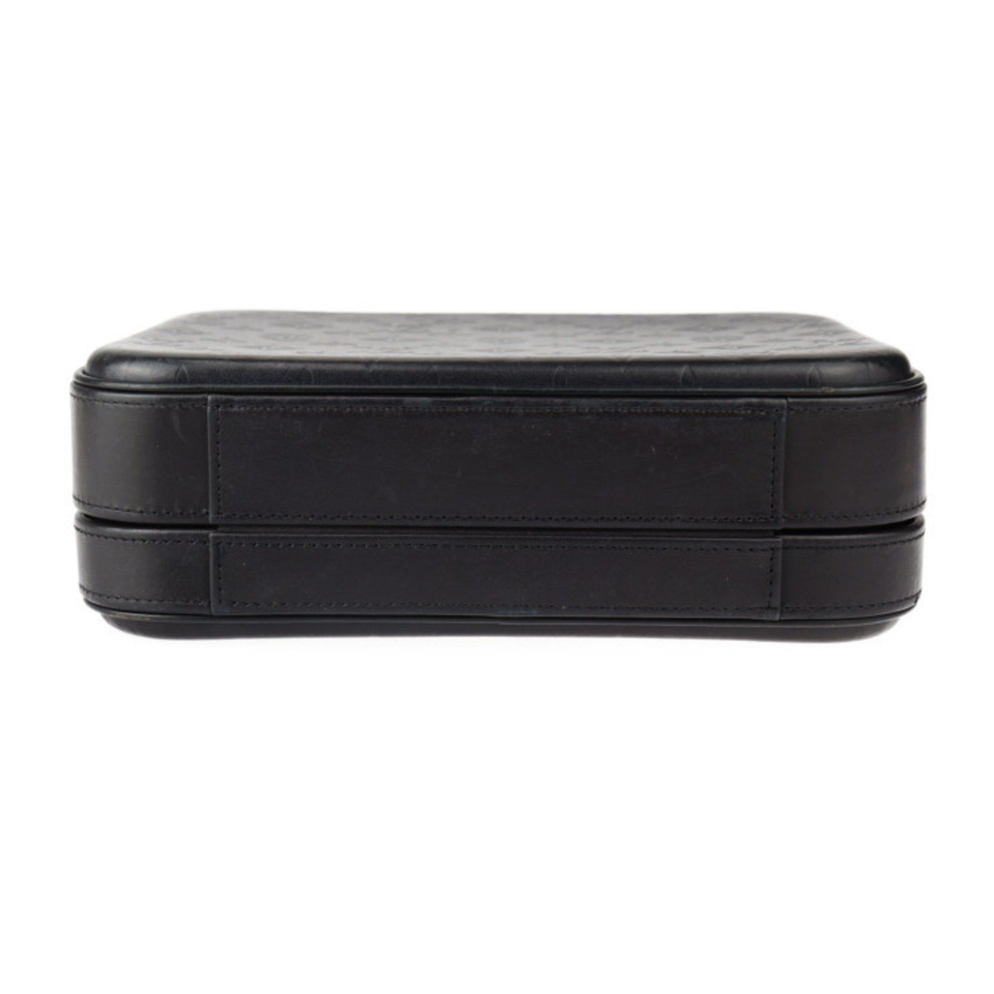 Louis Vuitton Louis Vuitton Valisette PM Monogram Glace Handbag M92235 Leather Black Mini Trunk 2413053007059R1 Size ONE SIZE - 4 Thumbnail