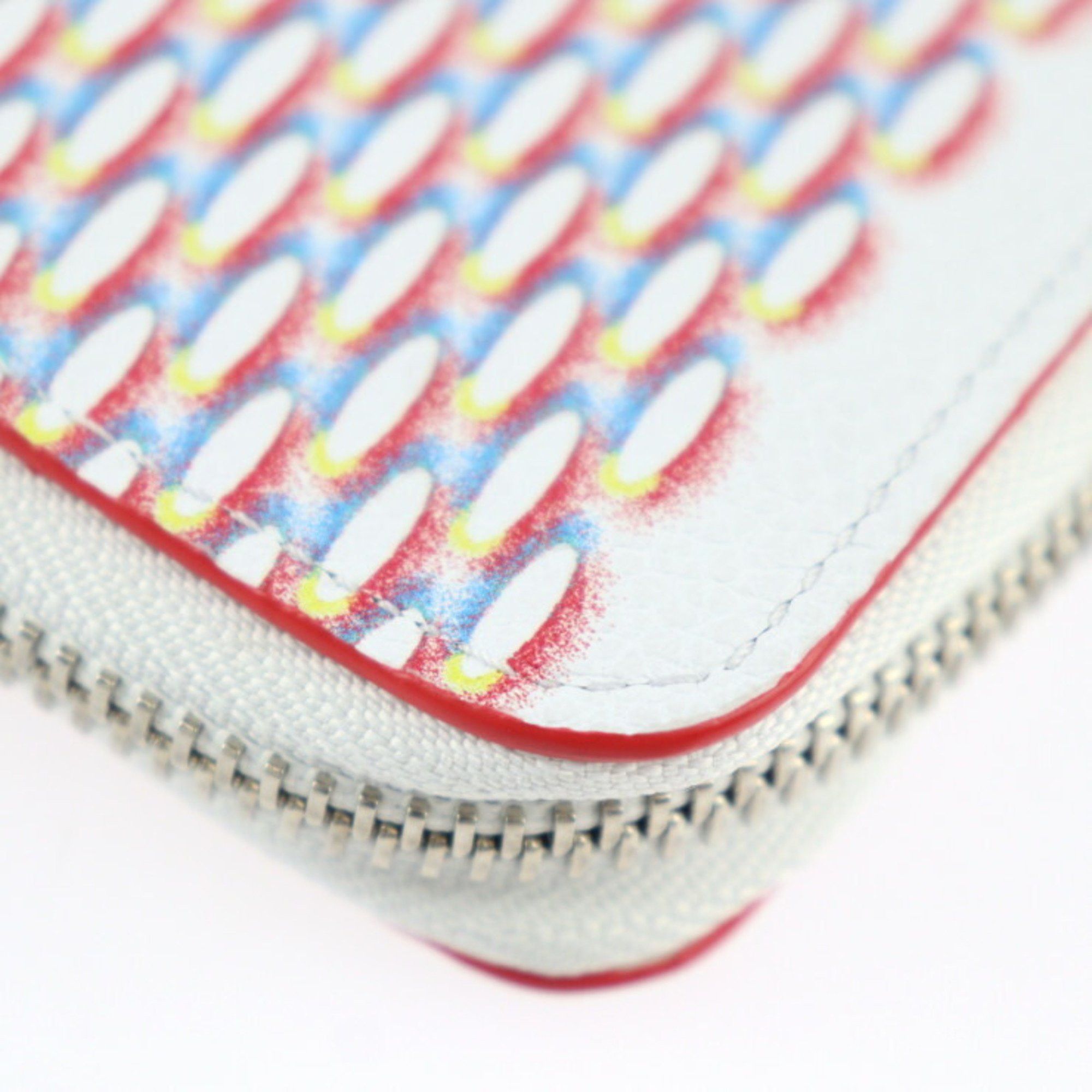 Louis Vuitton Louis Vuitton Zippy Wallet Vertical Damier Giant Spray Long M81403 Leather Blanc White Multicolor Bi-fold Round 2414033010072R1 Size ONE SIZE - 5 Thumbnail